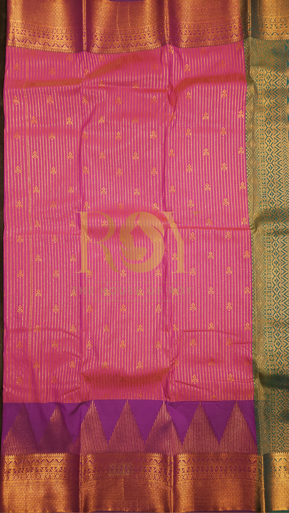 Pink mix soft Silk Saree