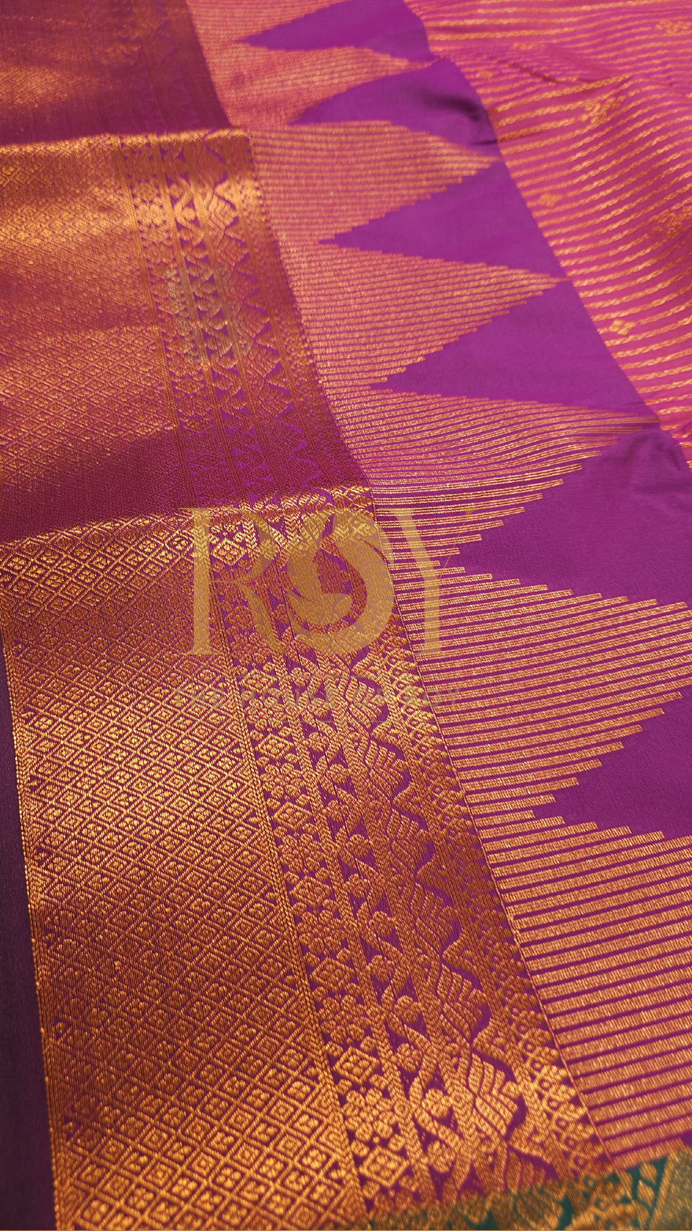Pink mix soft Silk Saree