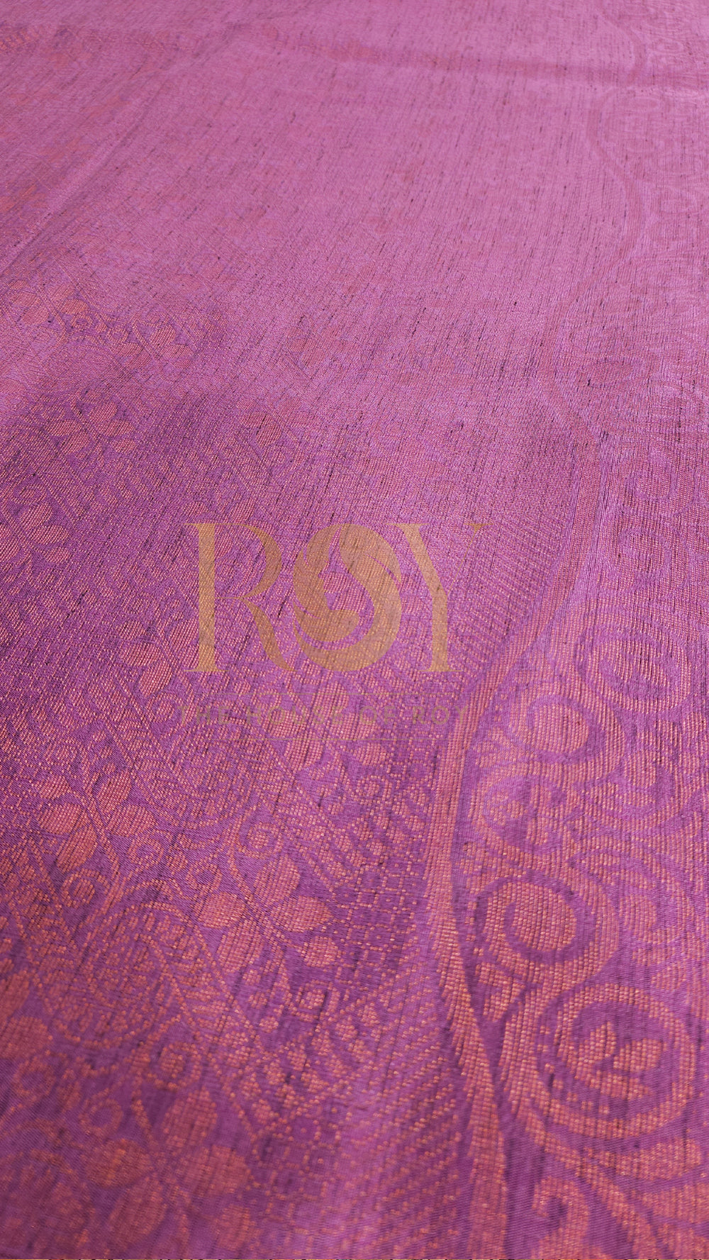 Prussian blue soft slub silk