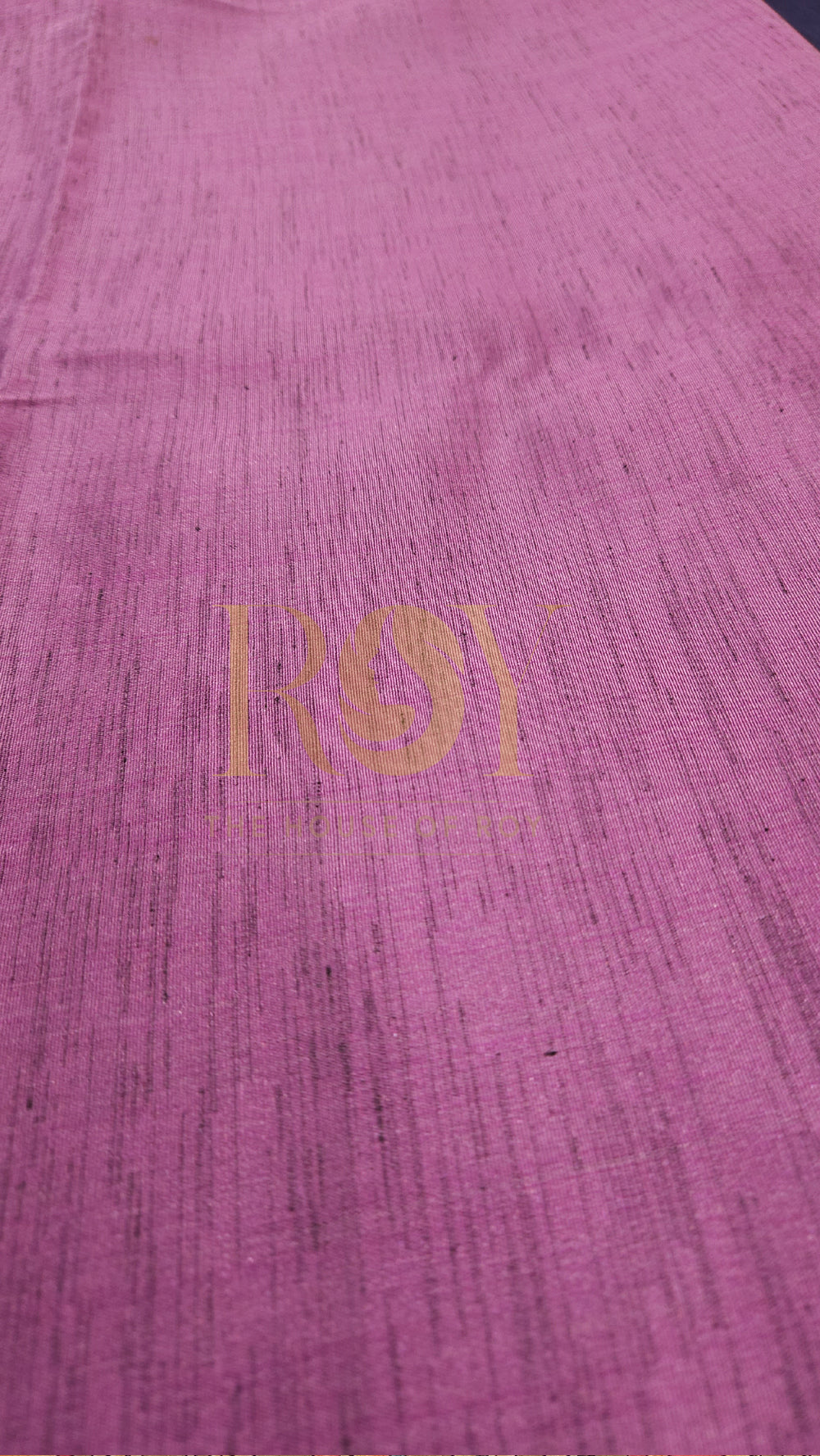 Prussian blue soft slub silk