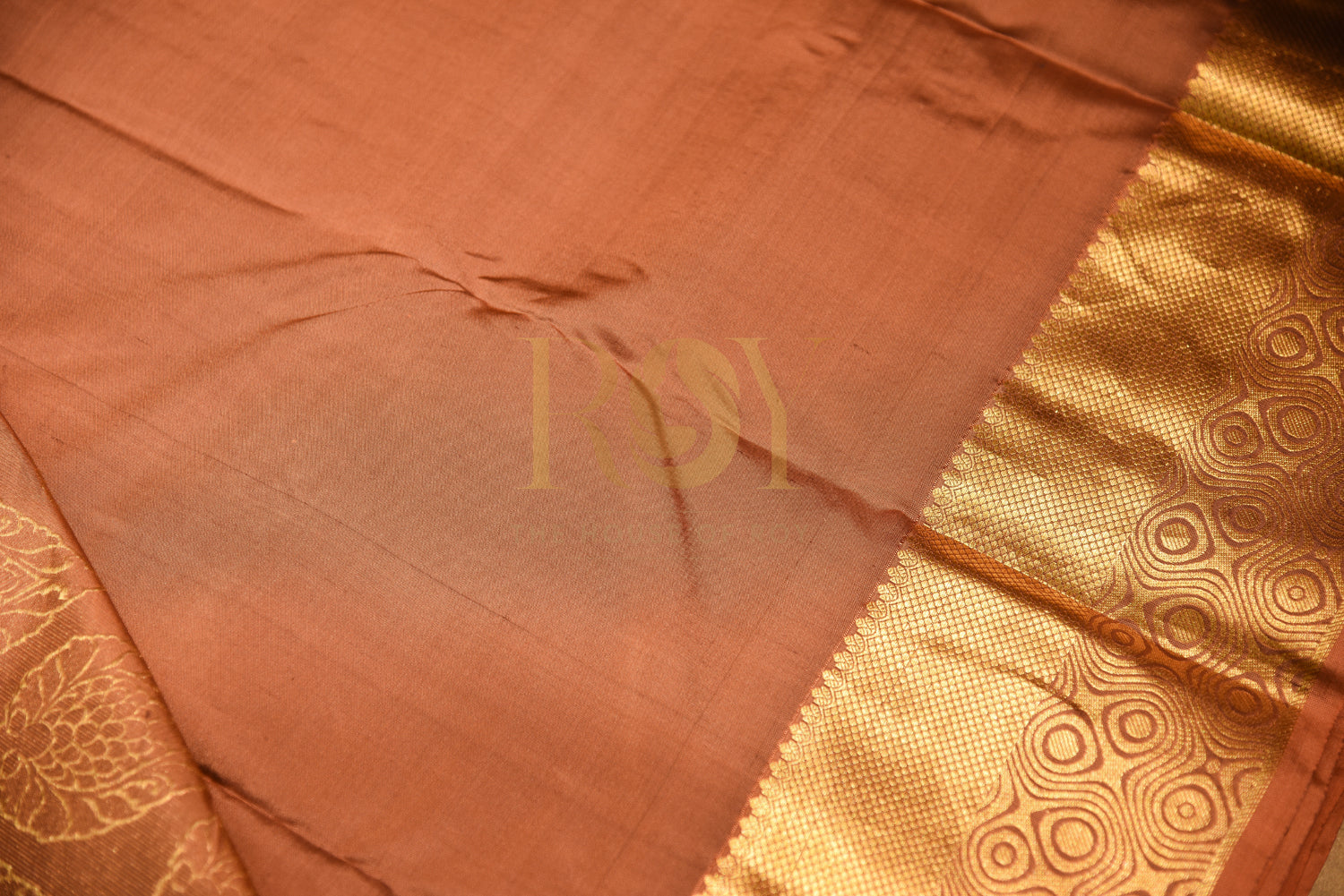 Pure Soft Silk Saree Olive Green
