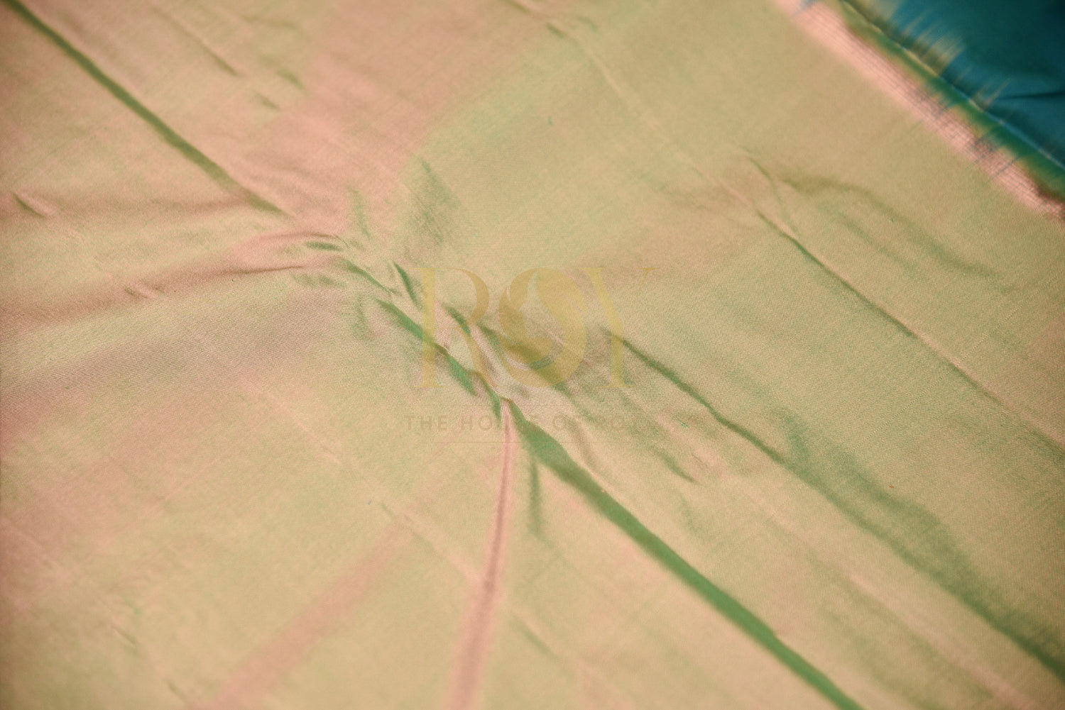 Pure Soft Silk Saree Peacock Blue