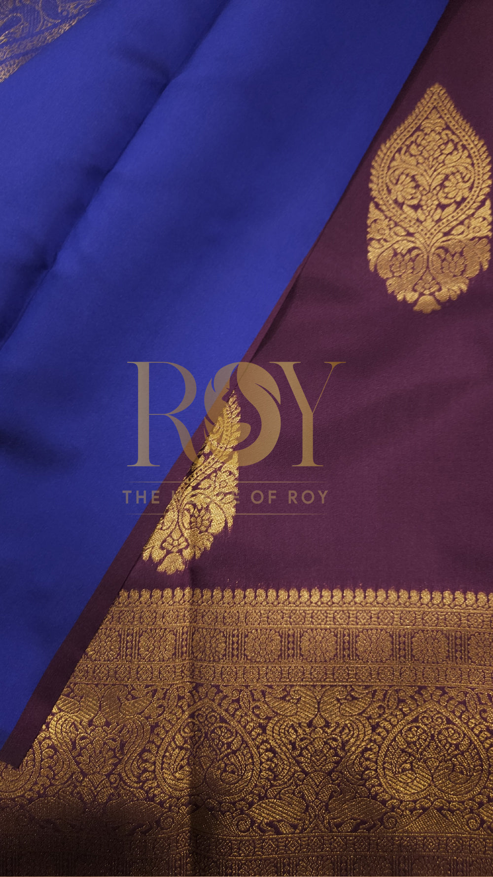 Purple Mix Soft Silk Saree