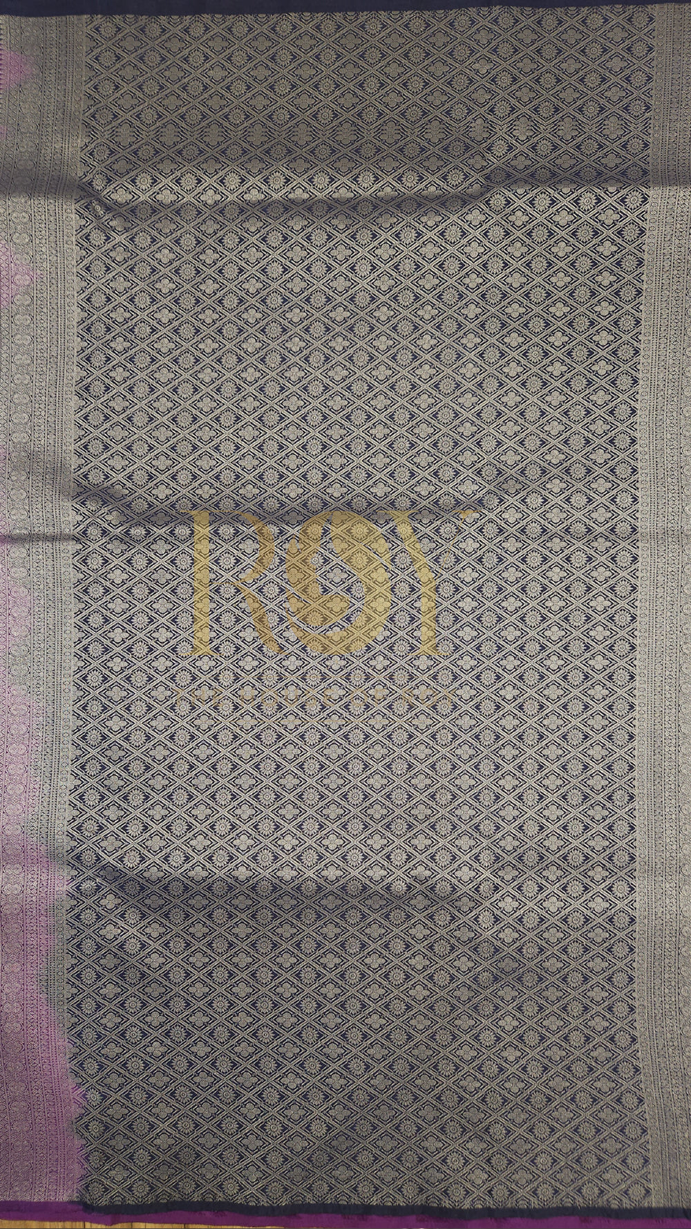 Jamun Embossed Soft Silk Saree