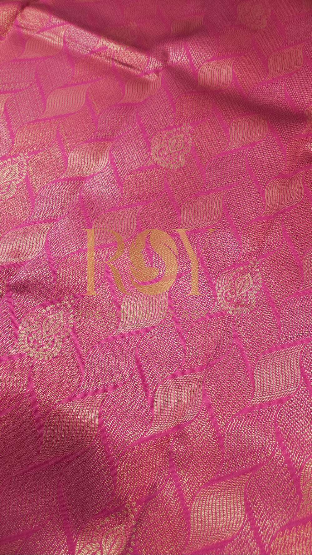 Rani Pink Art Silk Saree