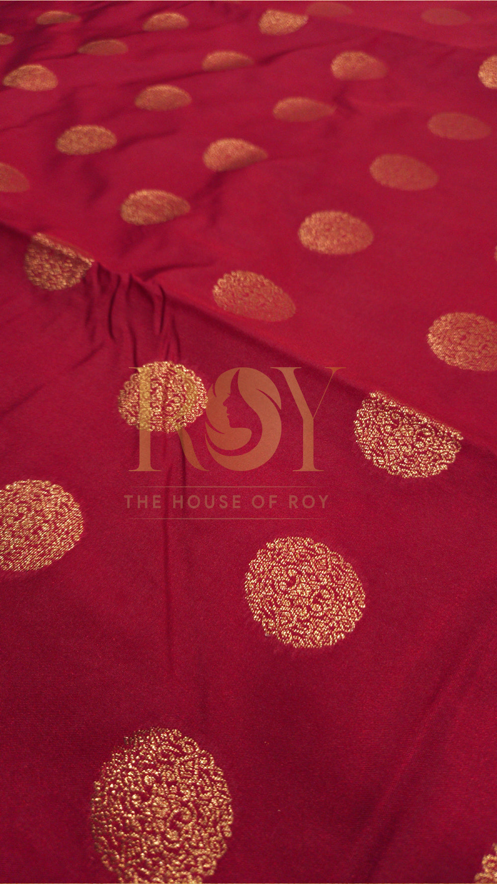 Bright Red Mix Soft Silk Saree
