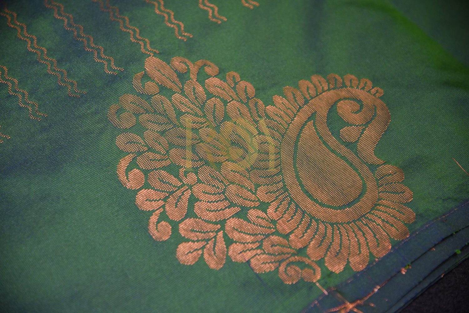 Green Soft Silk Saree