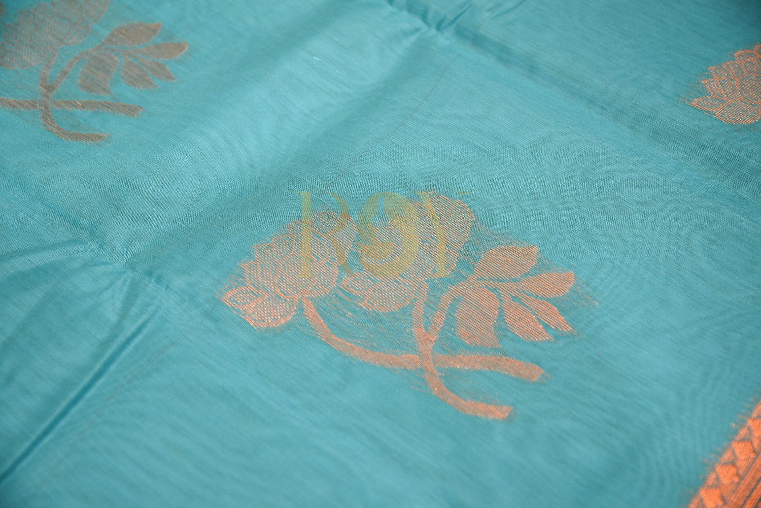 Blue Kota Cotton Saree