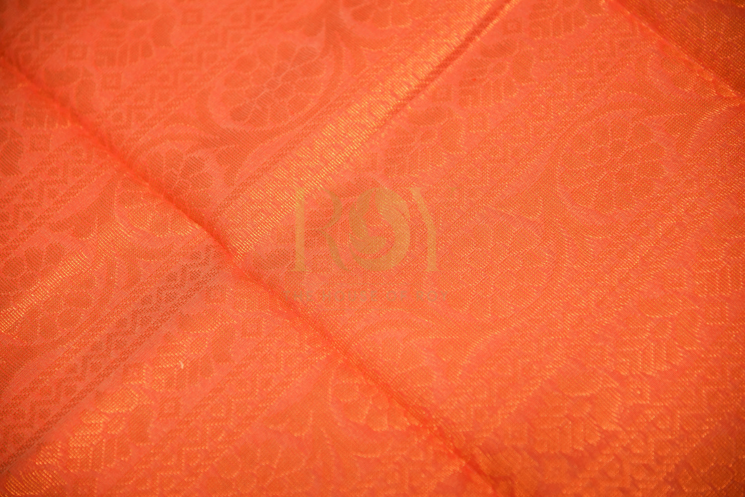 Kota Cotton Saree Dull Peach