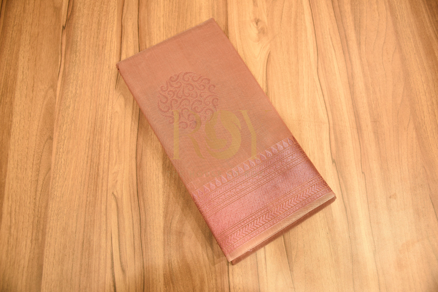 Mauve Pink Kota Cotton Saree