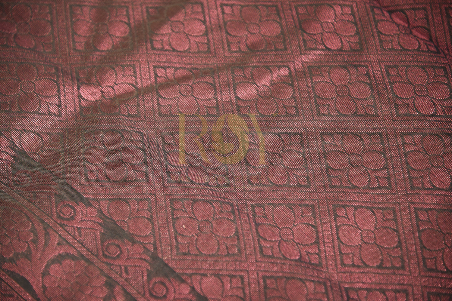 Mauve Pink Kota Cotton Saree