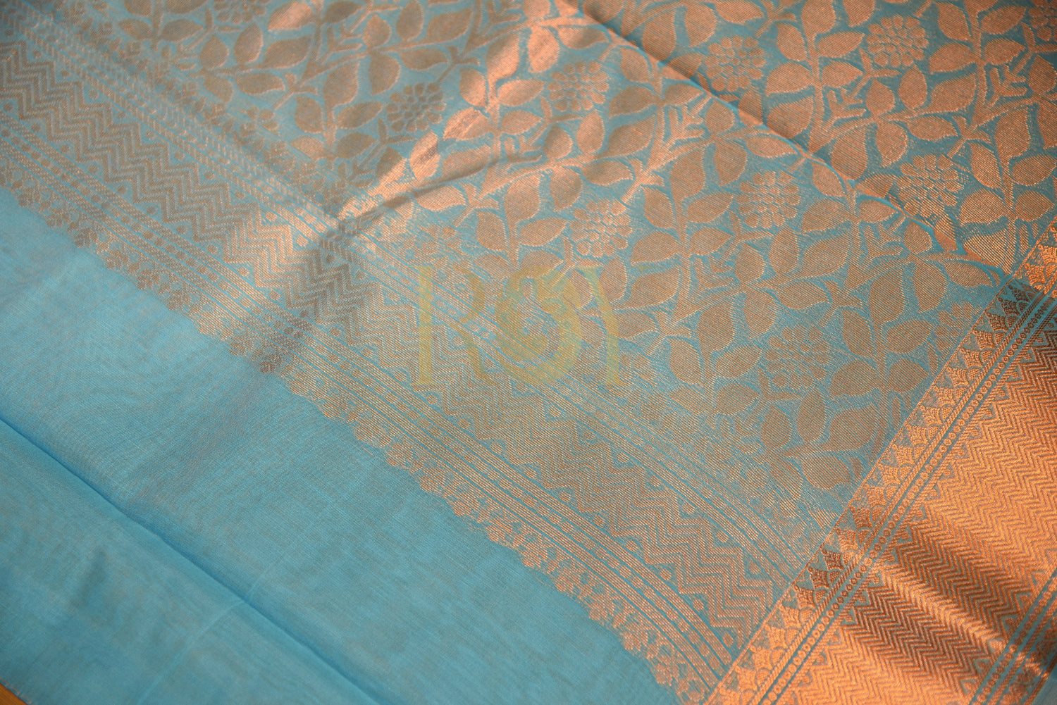 Beige Hex Kota Cotton Saree