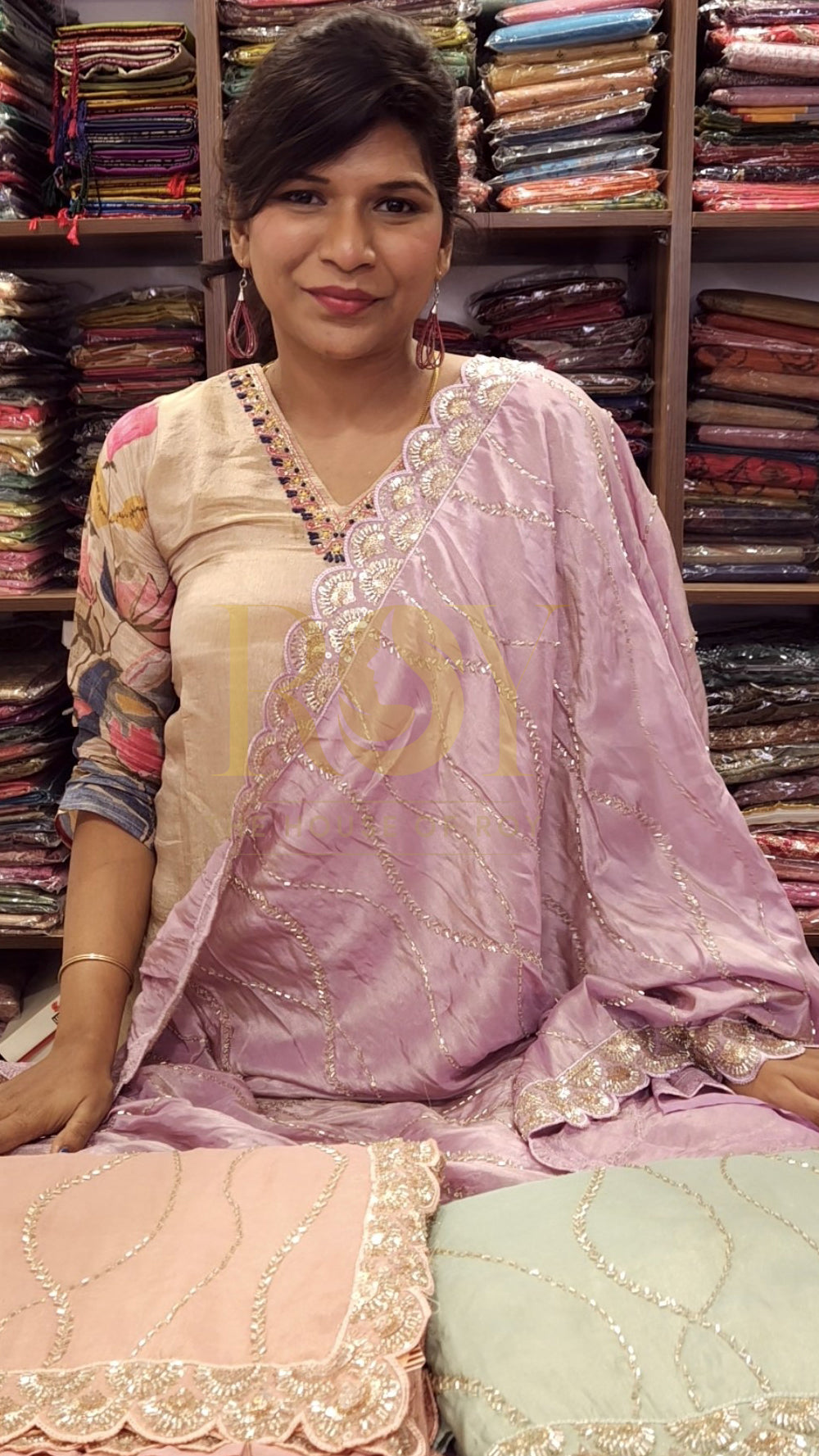 Sea Green Party Wear Saree