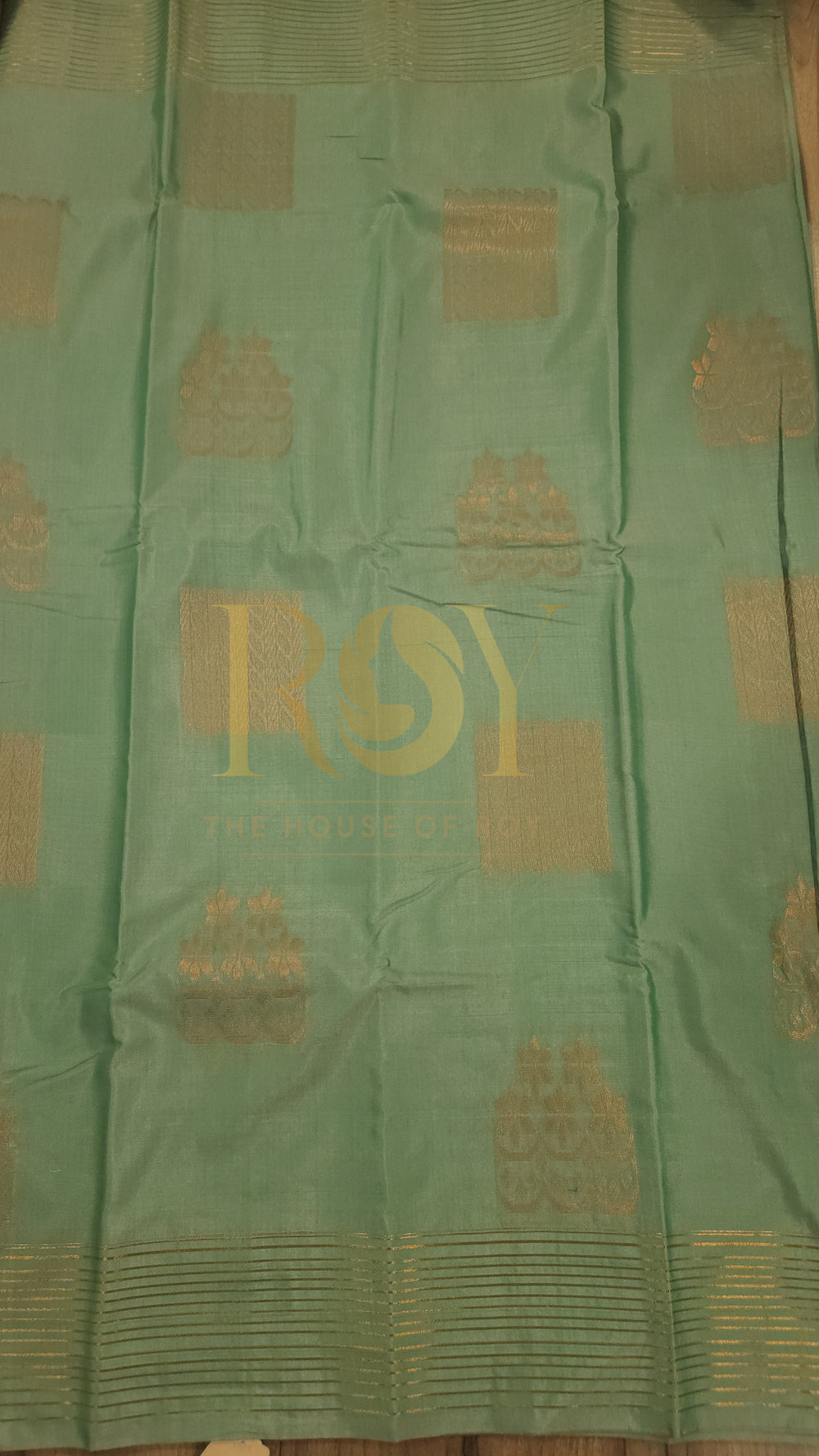 Soft Silk cotton Saree pastel sea green