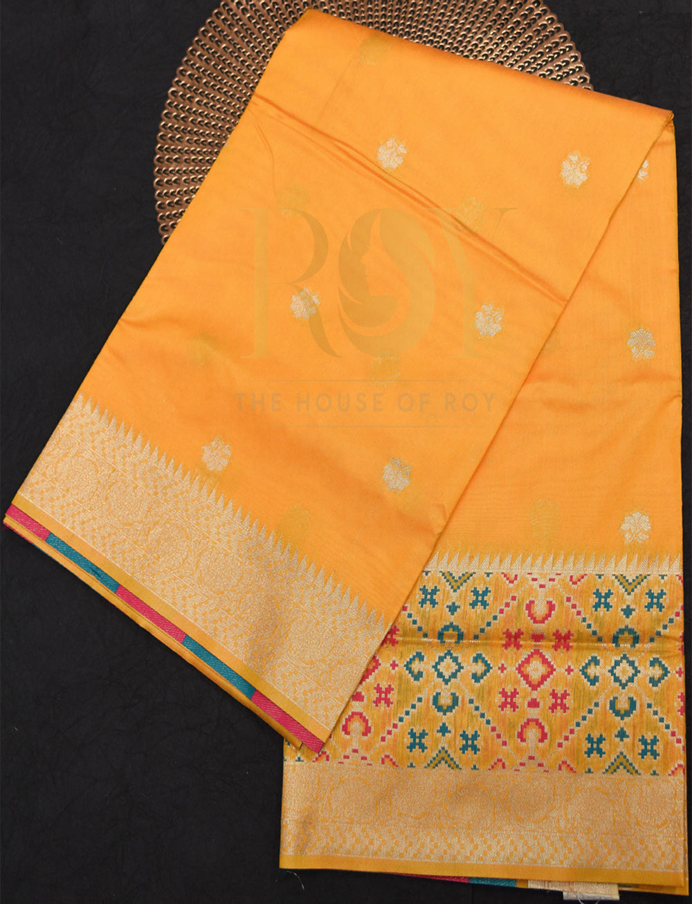 Sunny Yellow Silk Cotton Saree