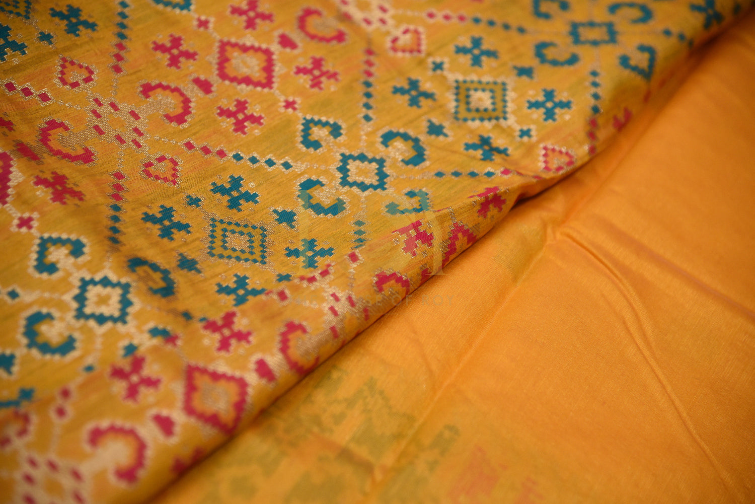 Sunny Yellow Silk Cotton Saree