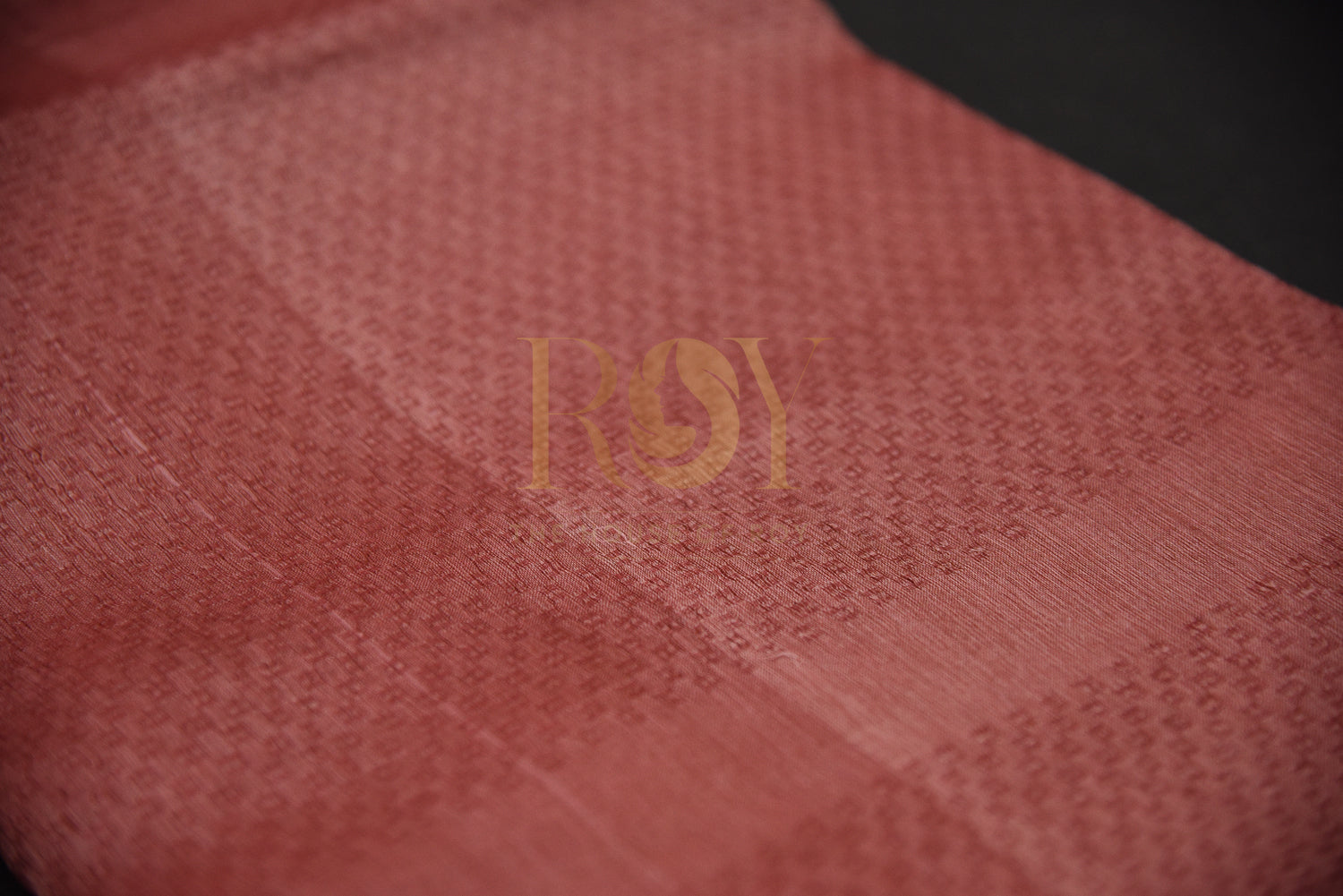 Pure Tussar Silk Saree Dusty Maroon