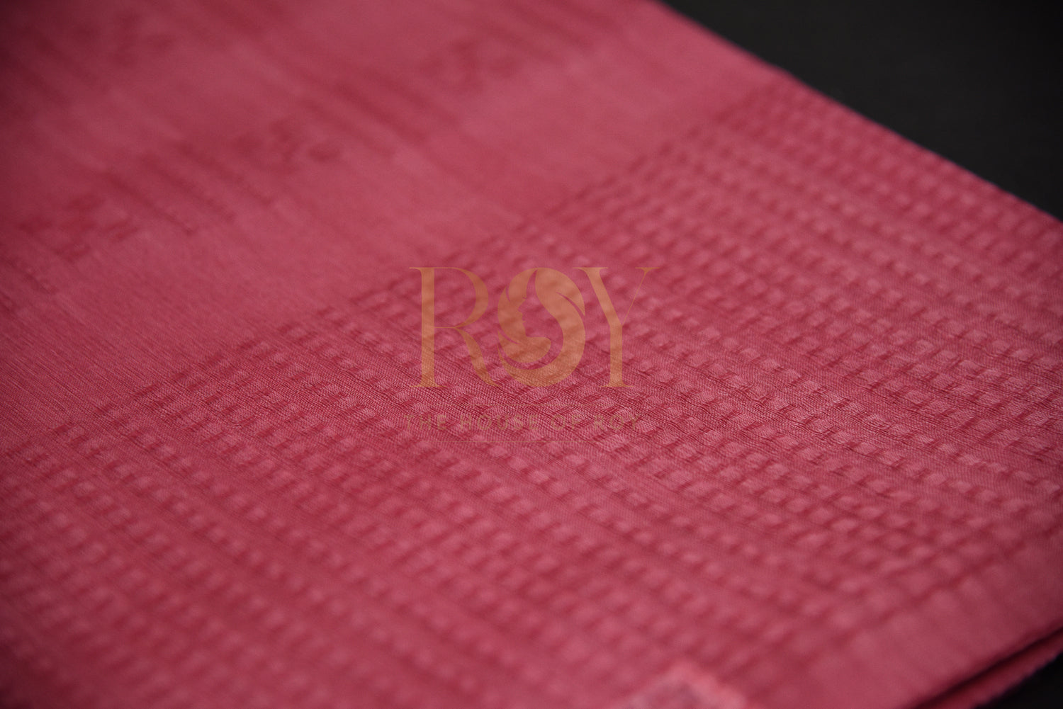 Pure Tussar silk saree  - dusty pink