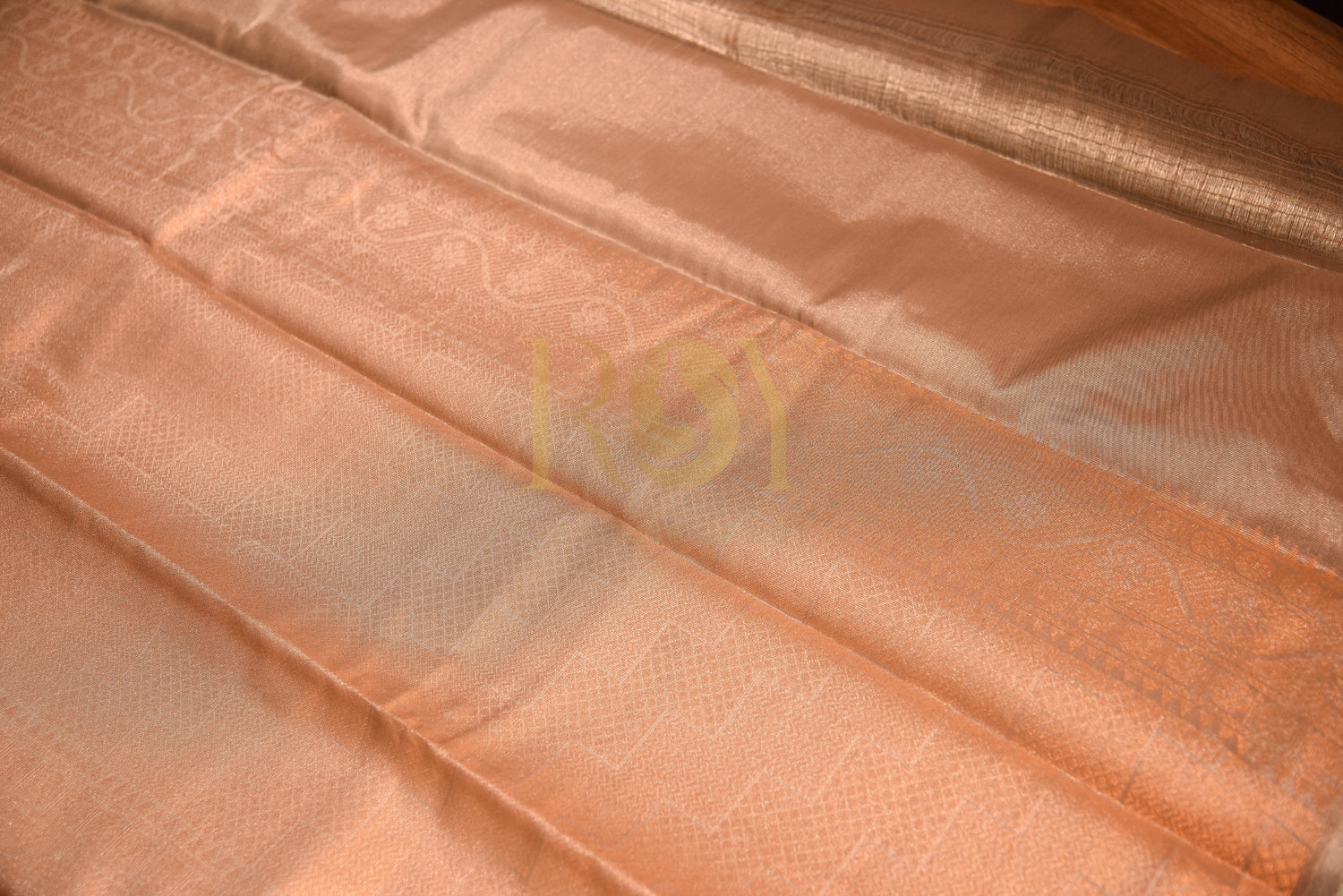 Pastel Green Tissue Silk Cotton Saree