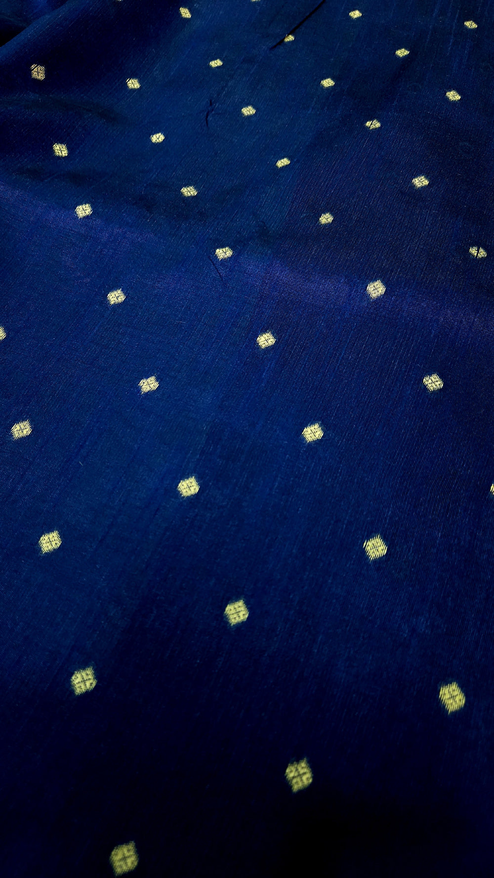 Warli Art Inspired Turquoise Cotton Saree