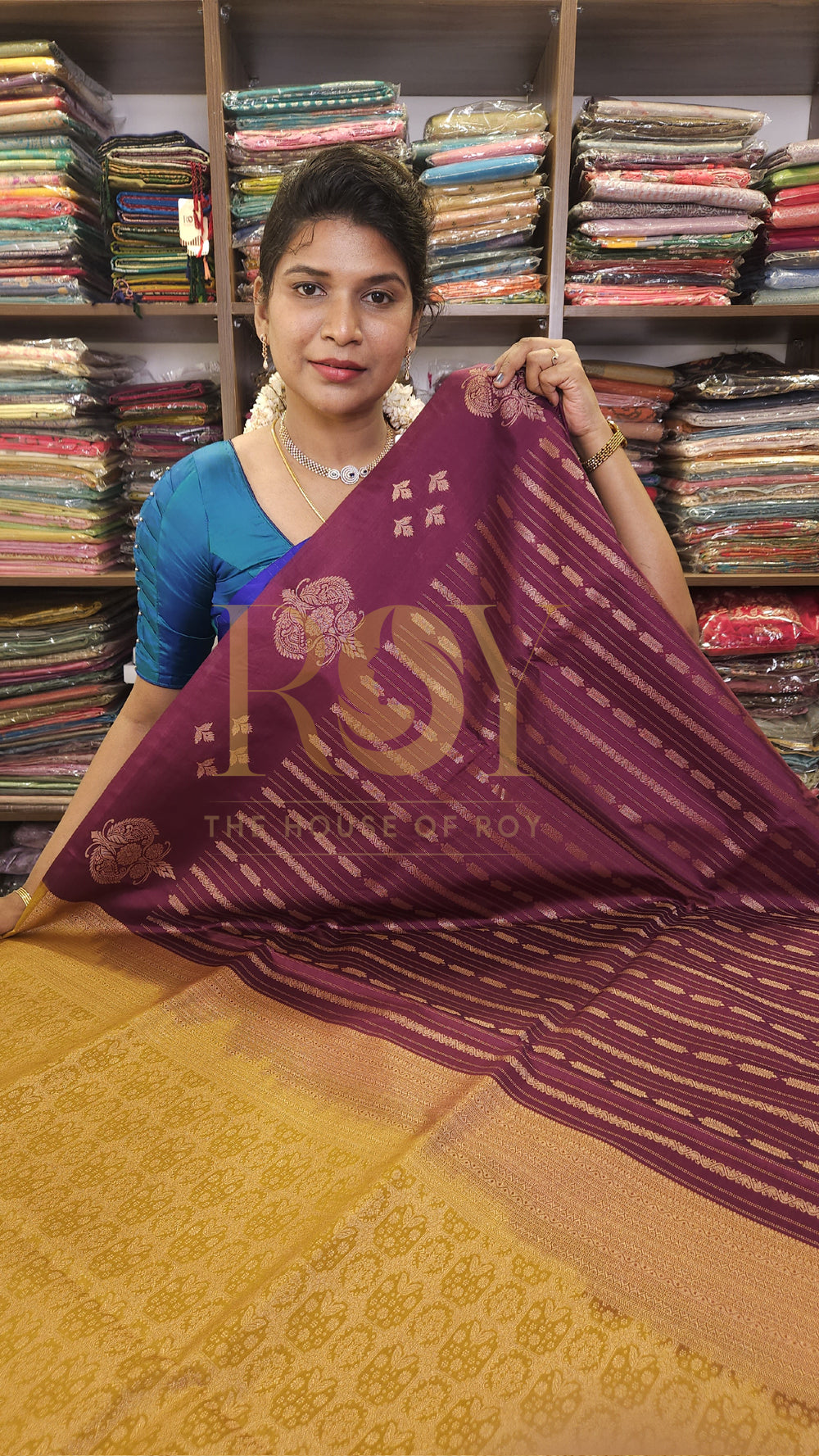 Wine soft silk