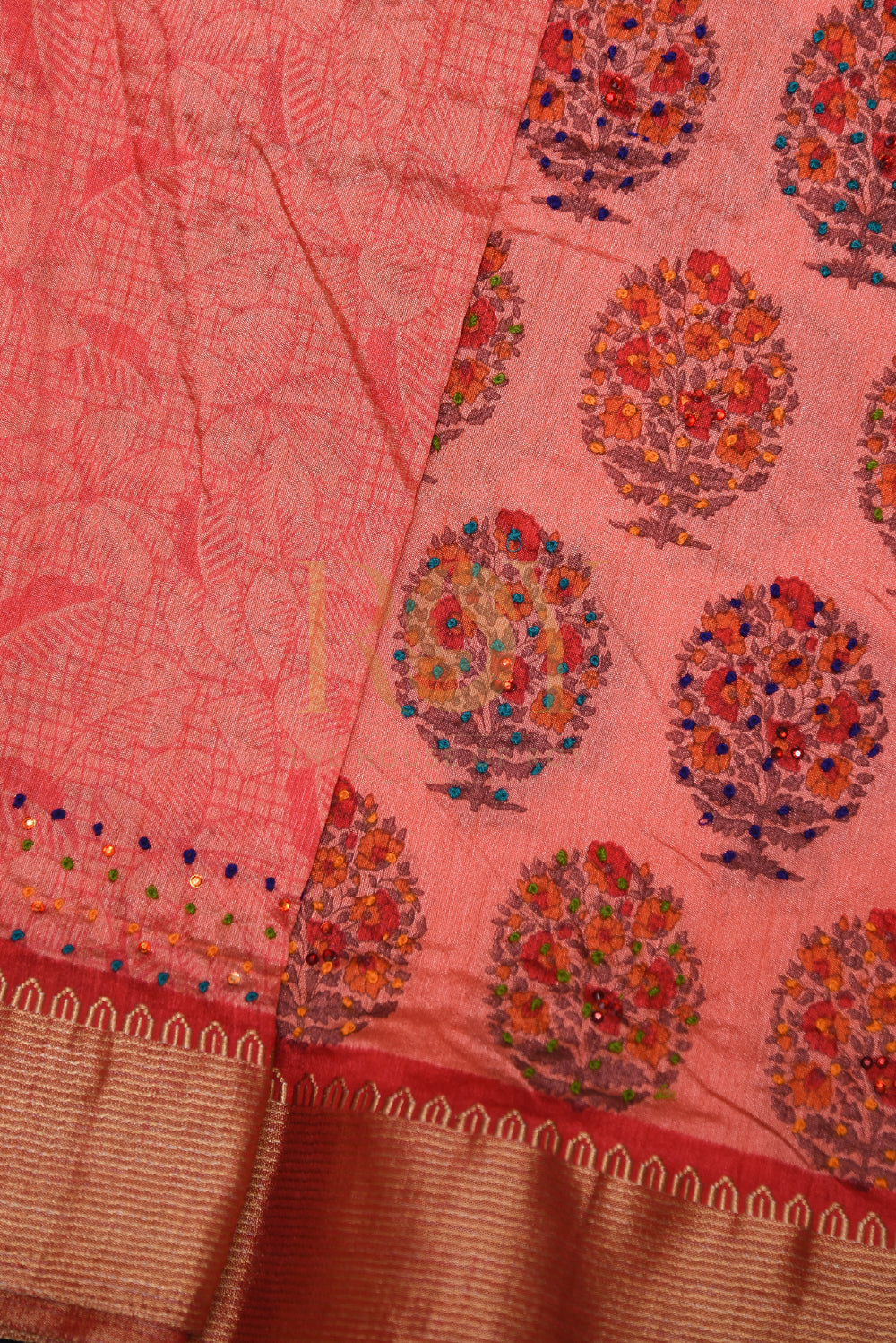 Art Silk Digital Print Saree
