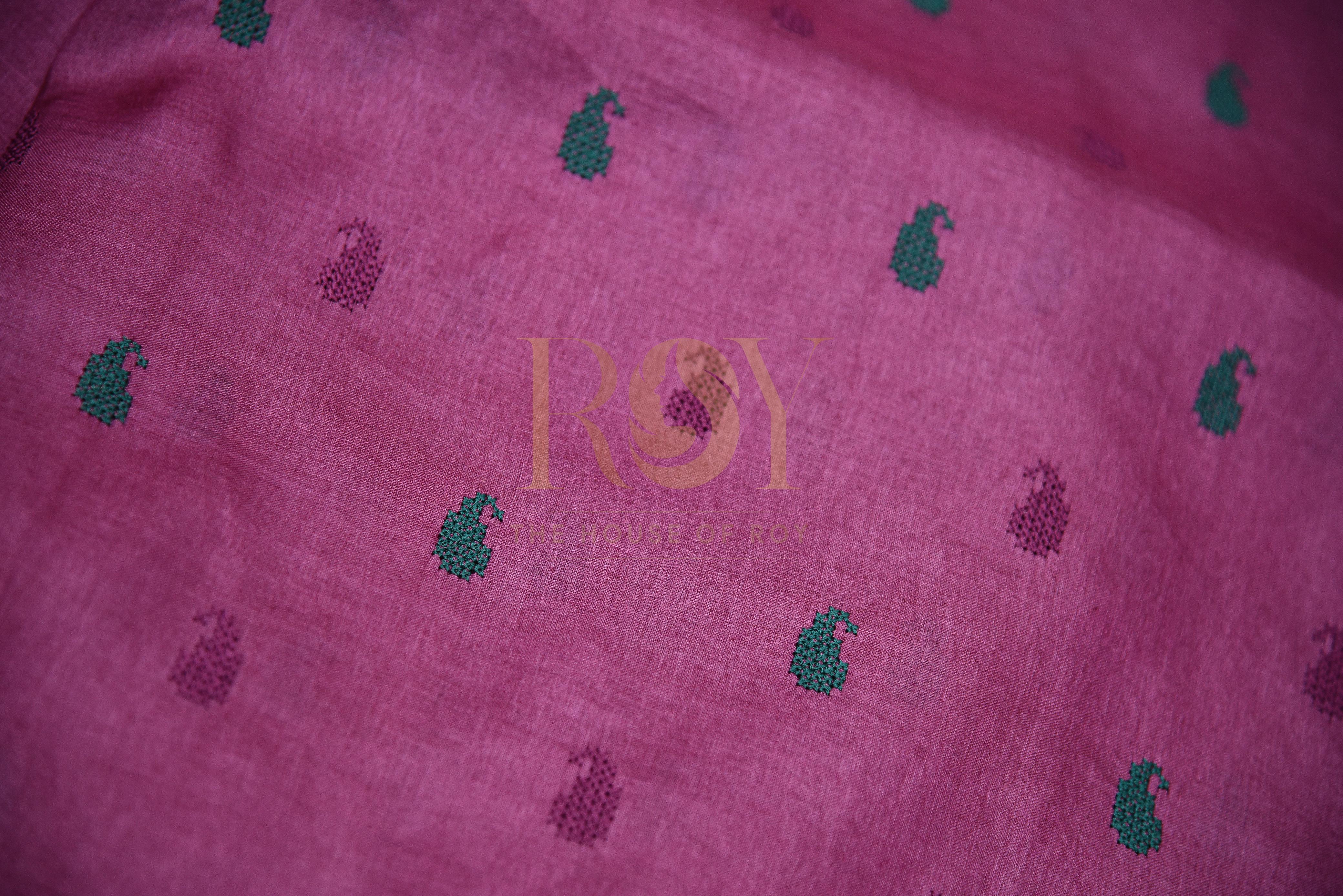 Pure Tussar Silk Jamun Saree