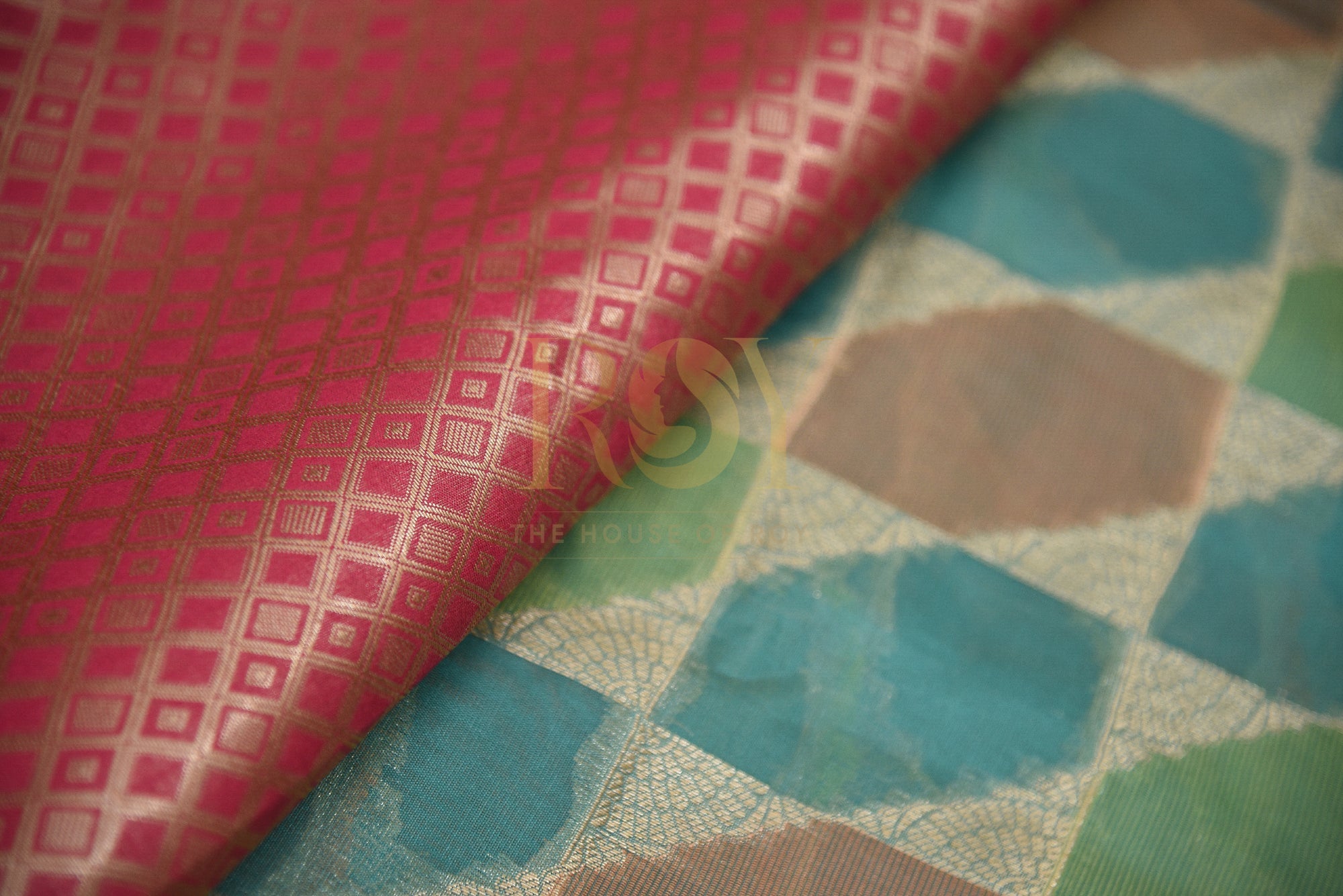 zari weave silk cotton saree