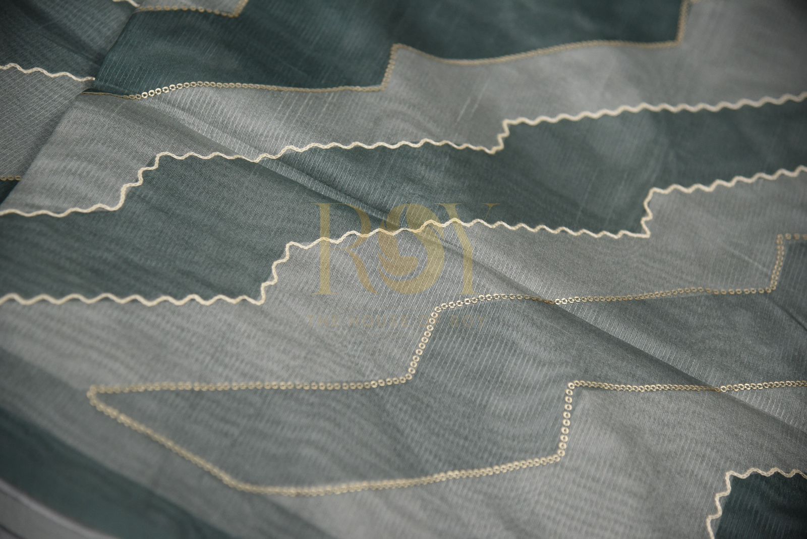 Italian Silk Embroidery Fabric