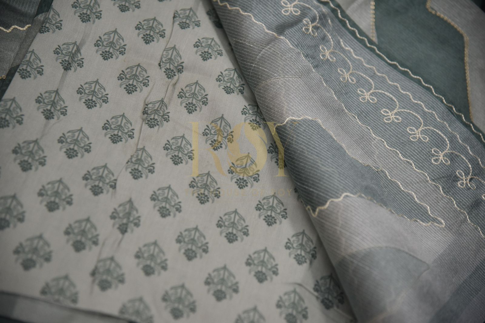 Italian Silk Embroidery Fabric