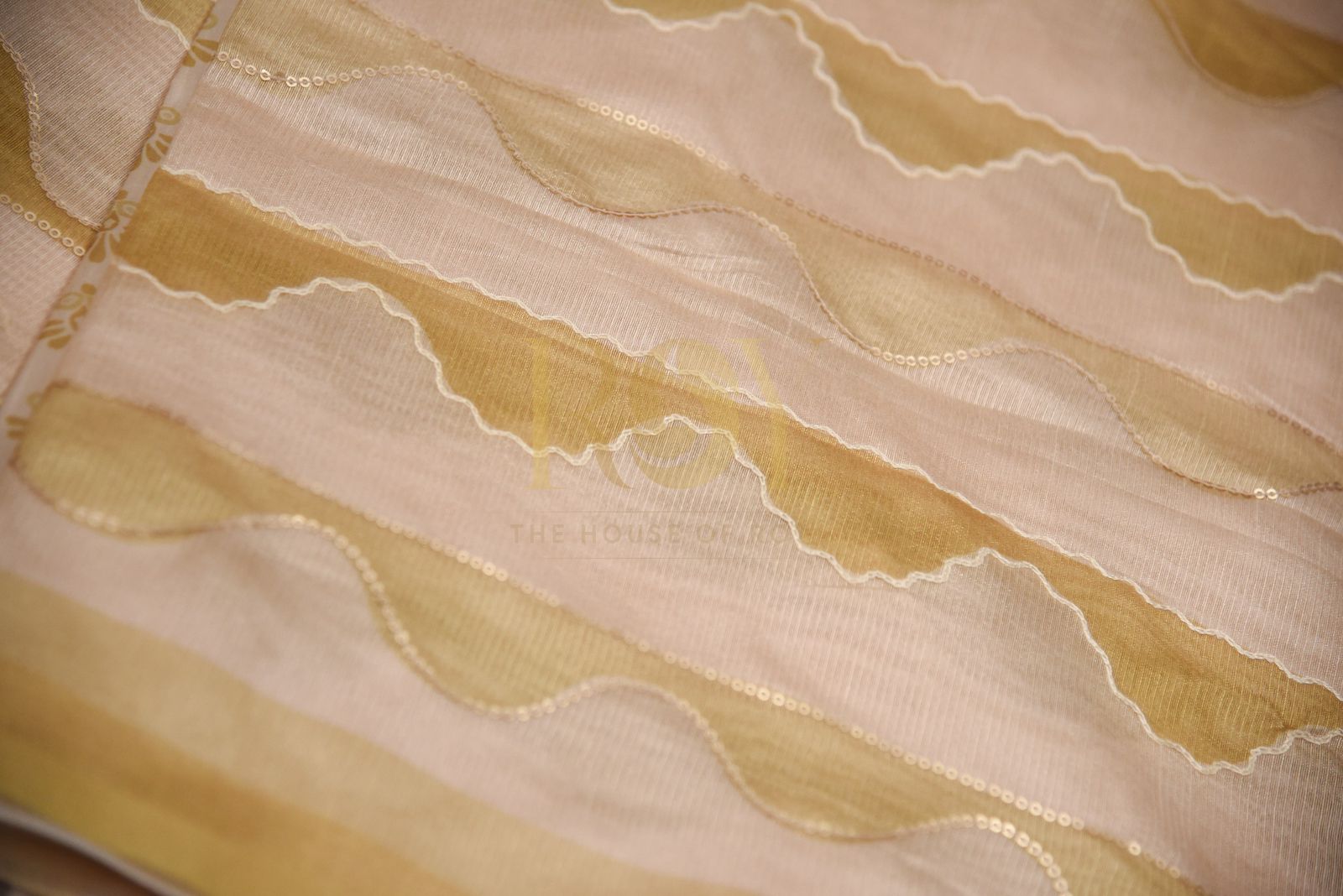 Luxury Fabric Italian Embroidery Silk