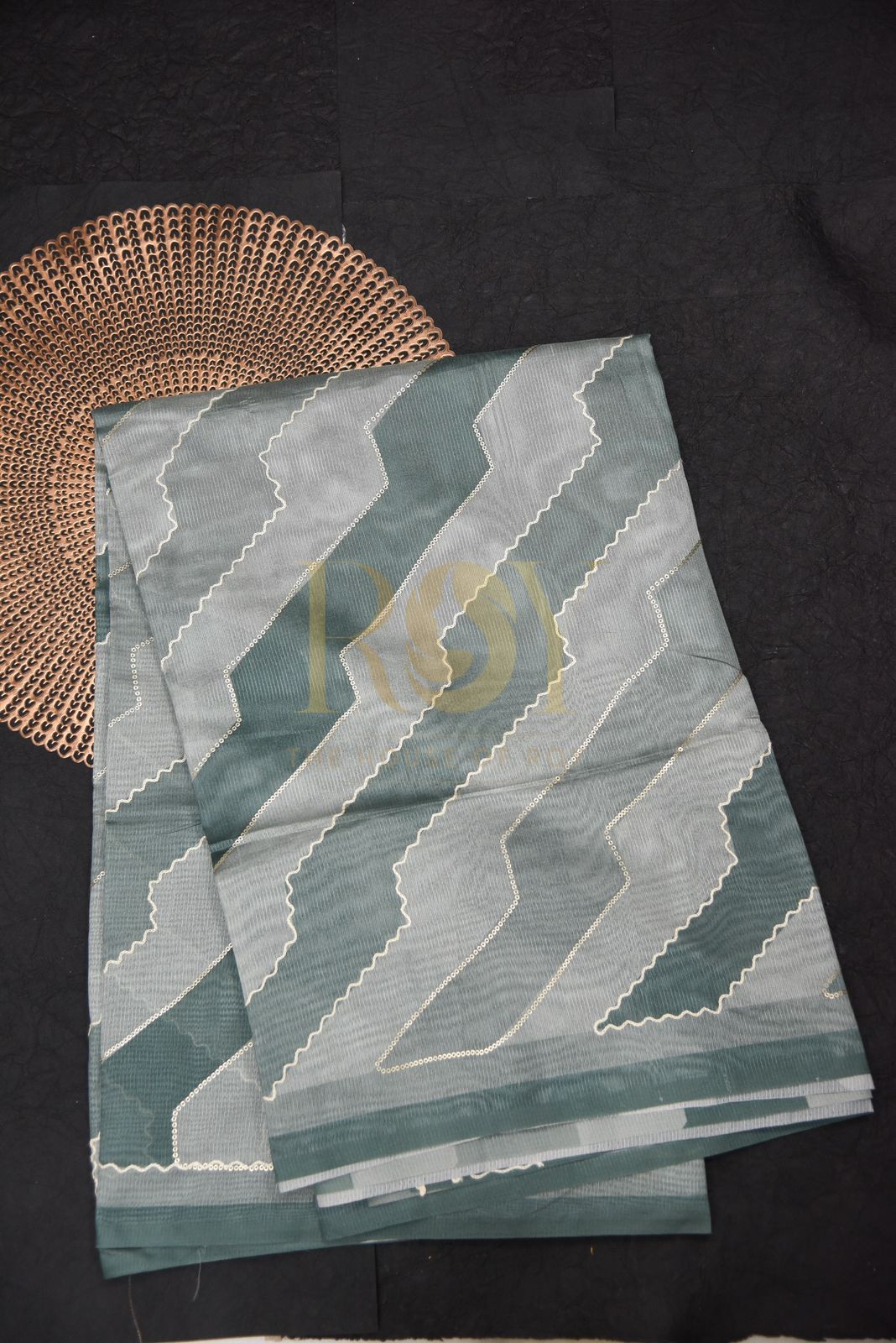 Italian Silk Embroidery Fabric