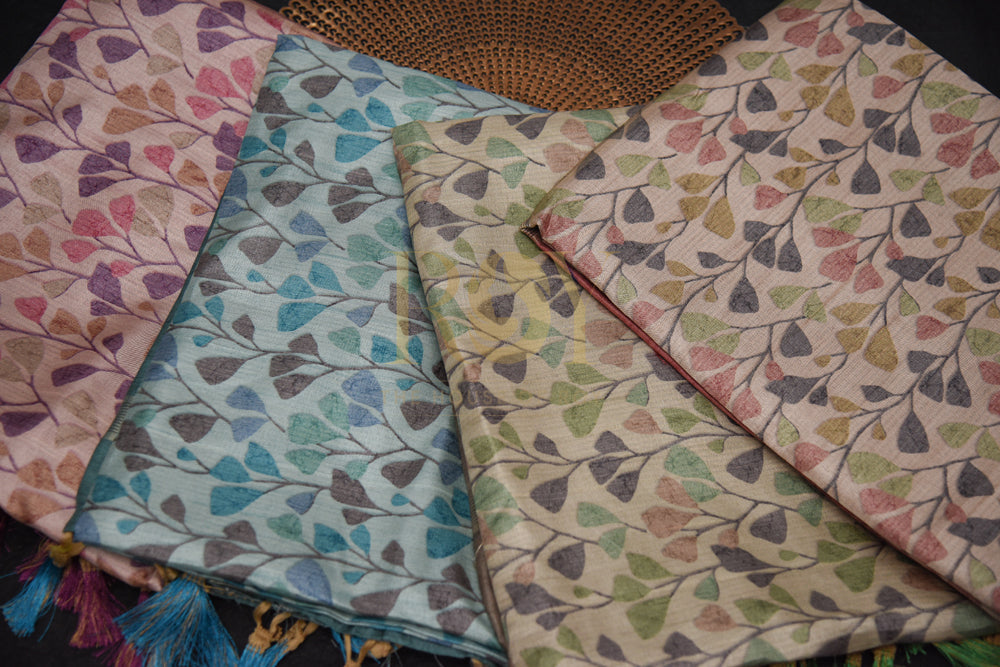 Digital Print Creeper Matka Fabric
