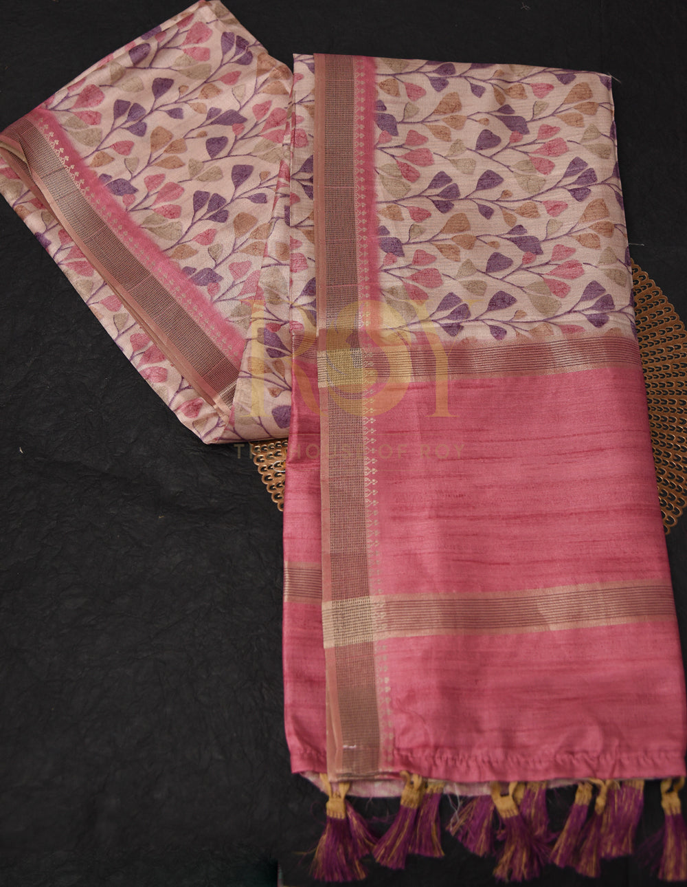 Digital Print Creeper Matka Fabric