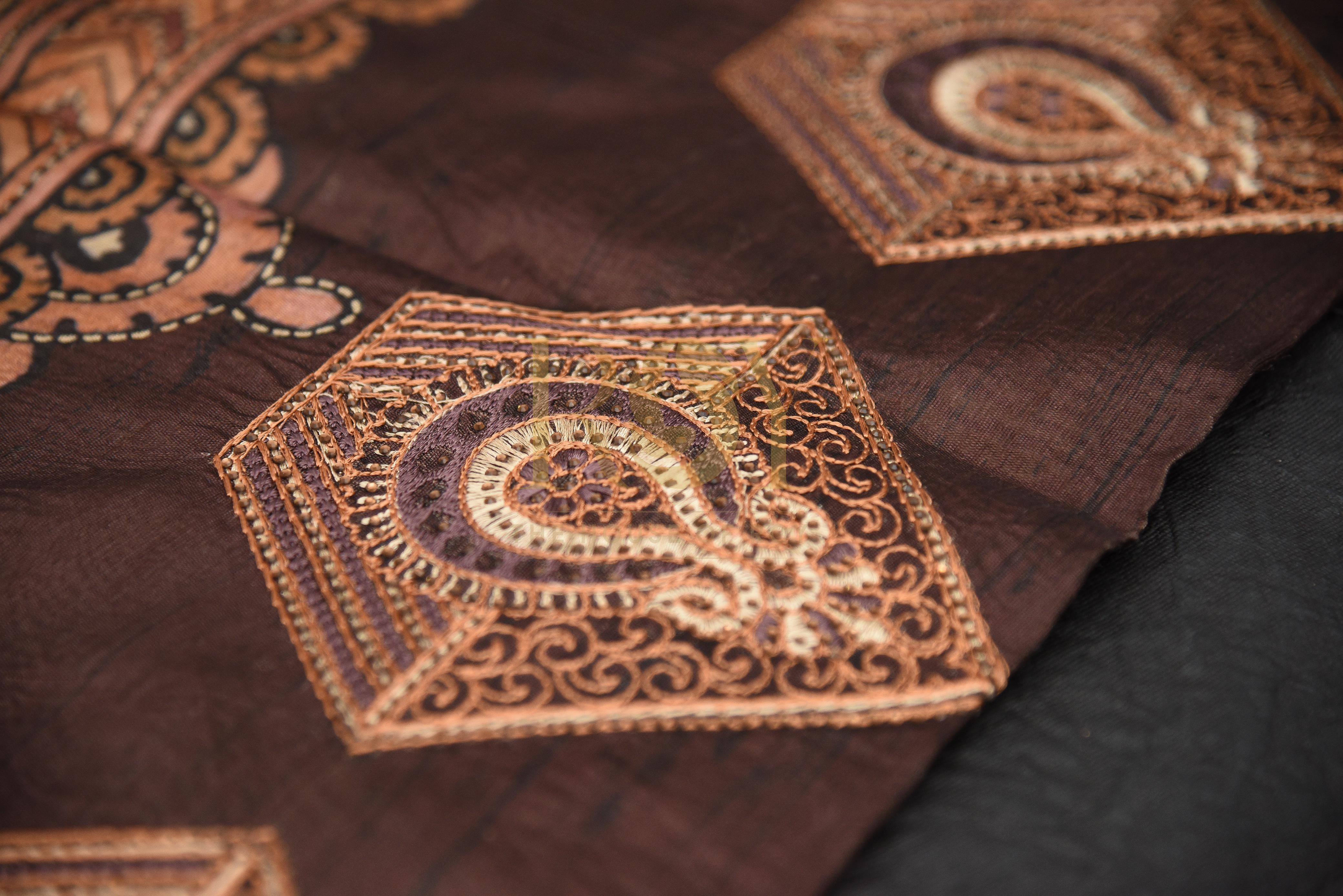 Mix Tussar Fabric Sarees