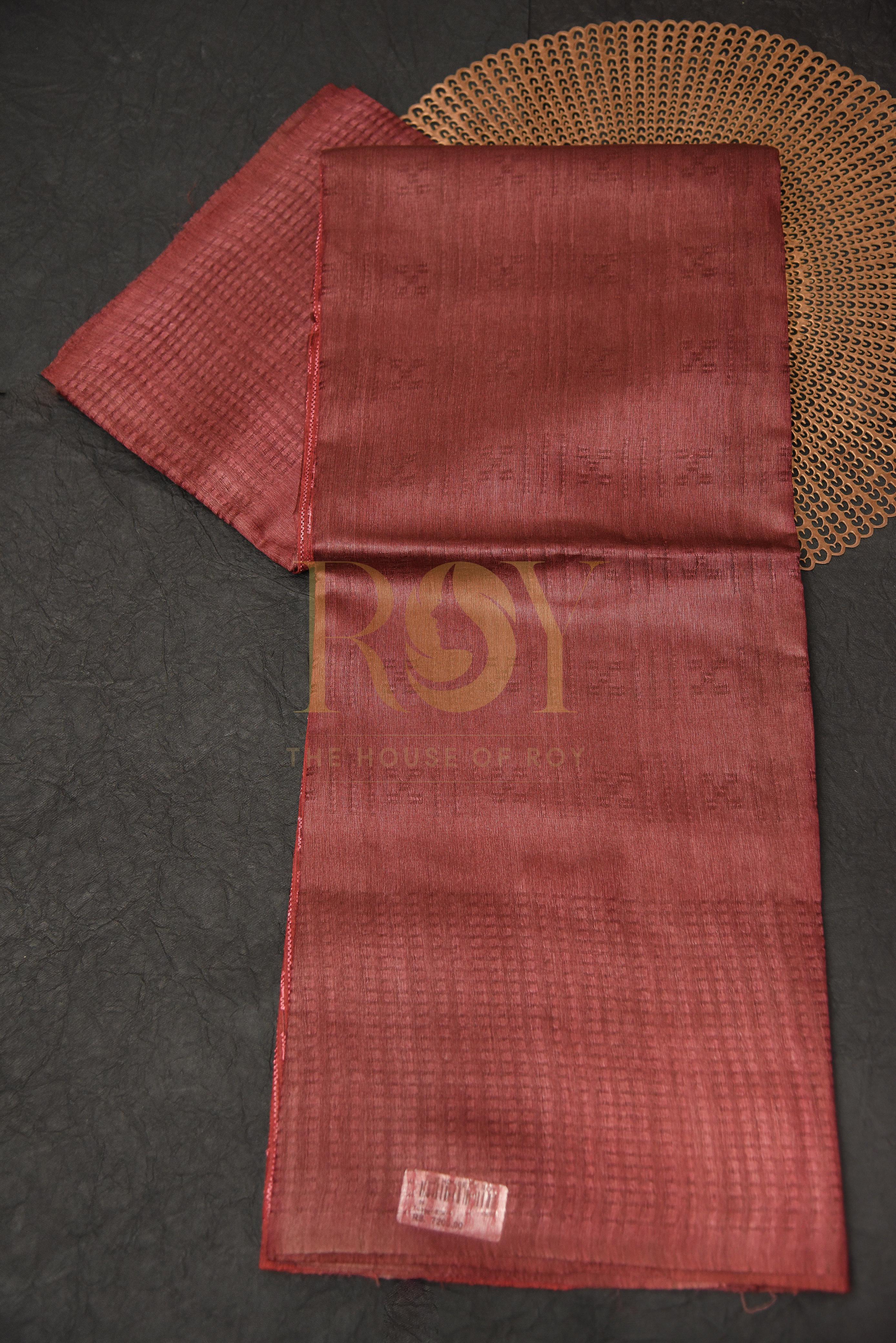 Pure tussar silk Saree with Intricate Weave