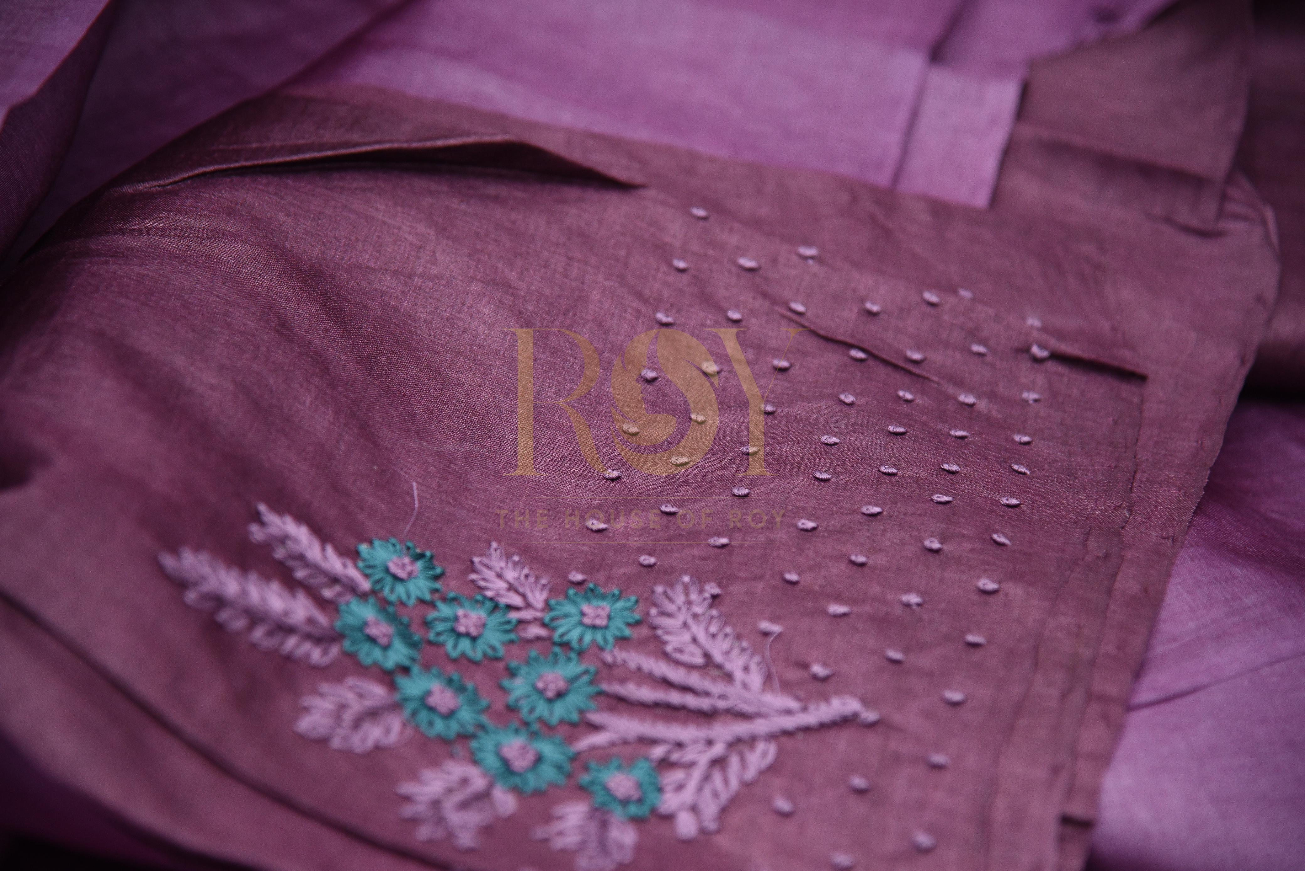 Pure Tussar Silk Bullion Knots Sarees