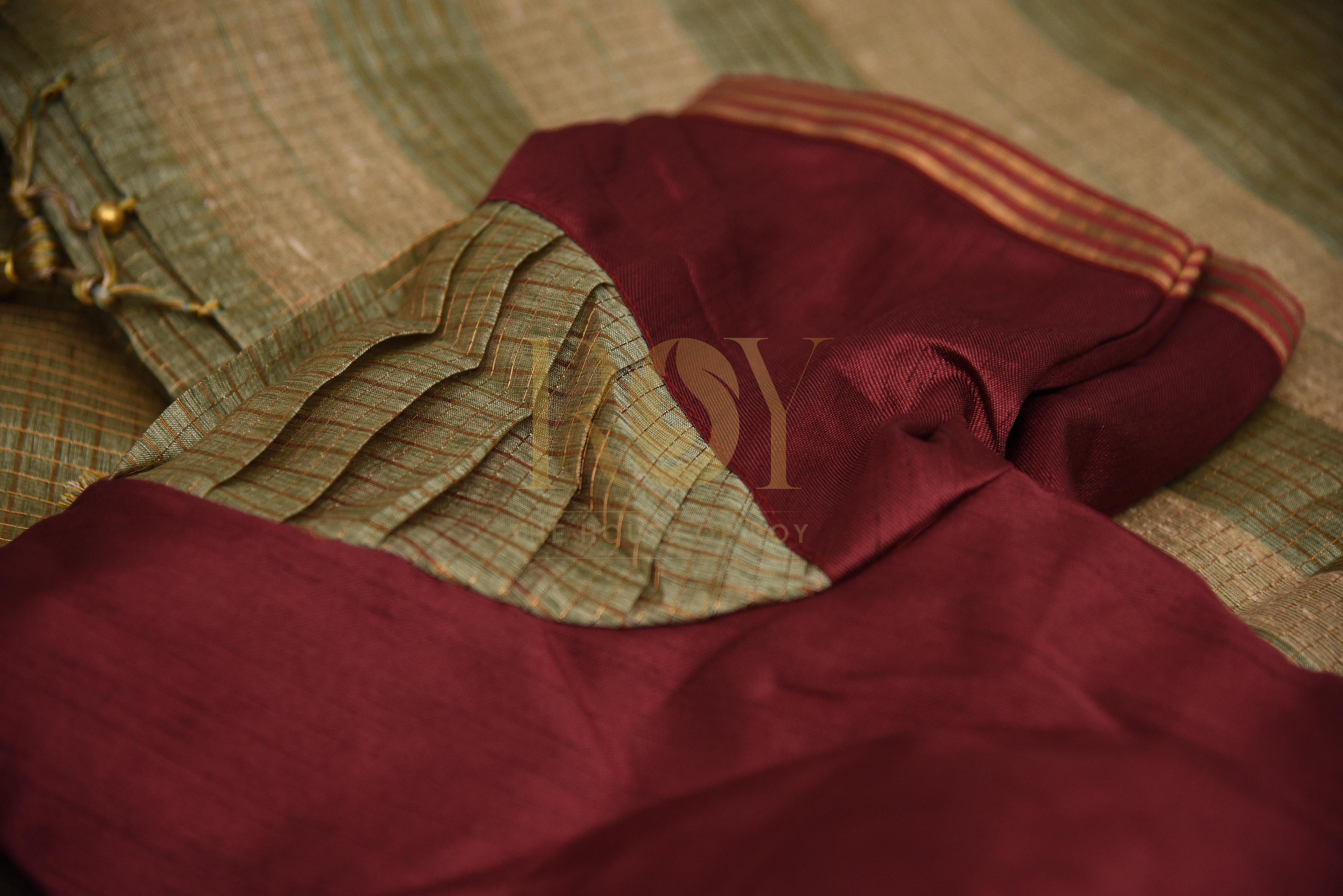 Ready-Made Saree with Pre-Stitched Blouse