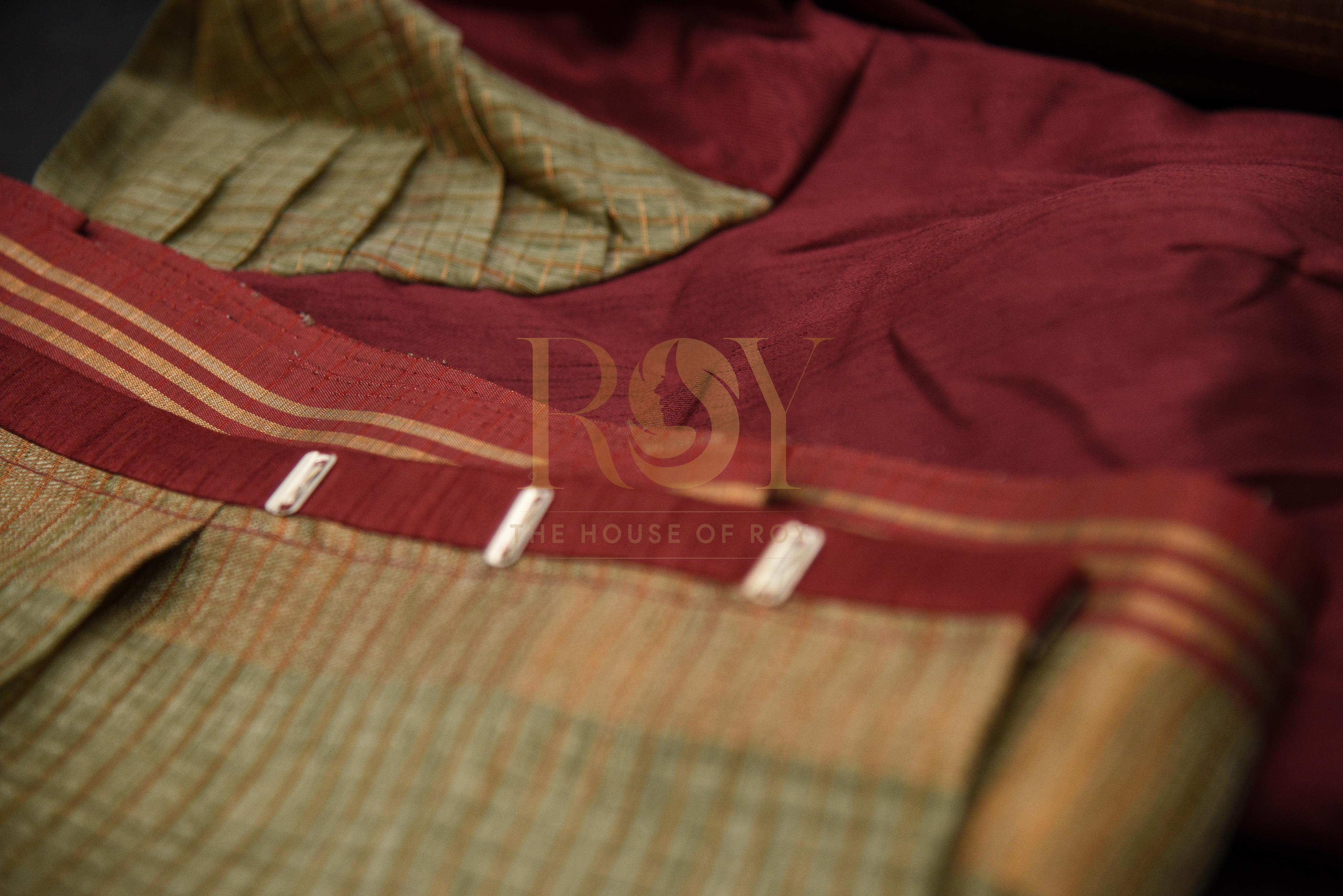 Ready-Made Saree with Pre-Stitched Blouse