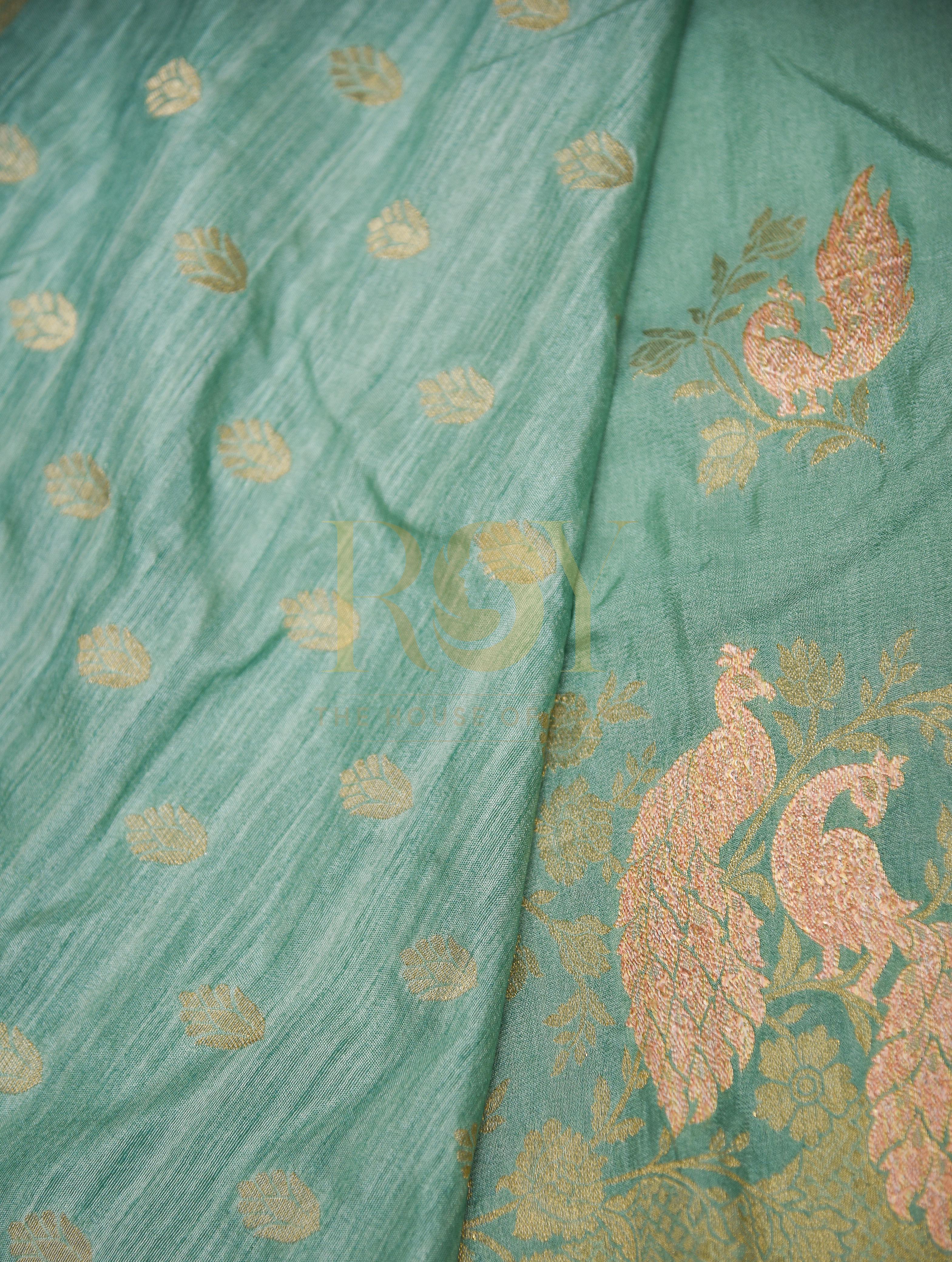 Sage Green Georgette Saree