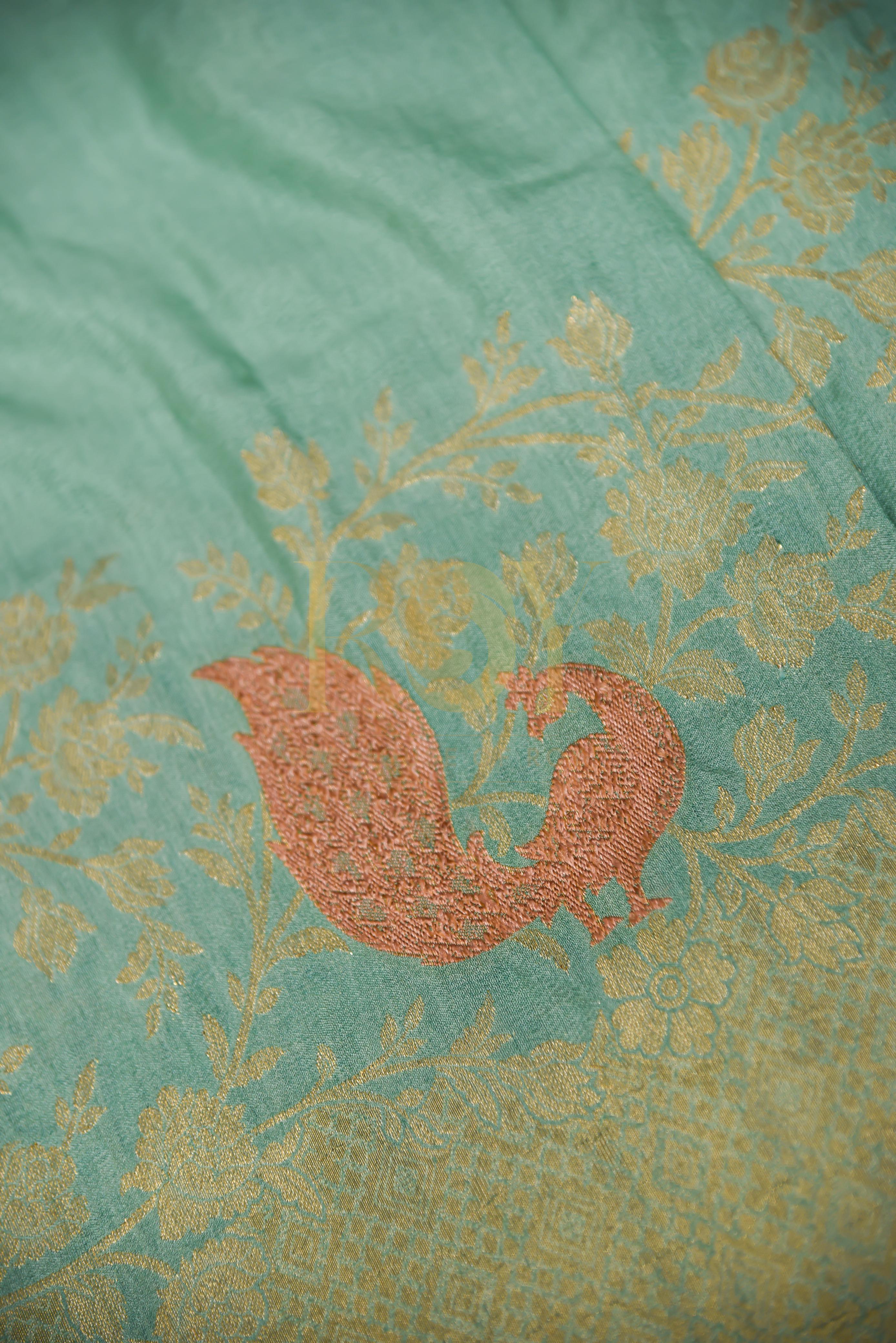 Sage Green Georgette Saree