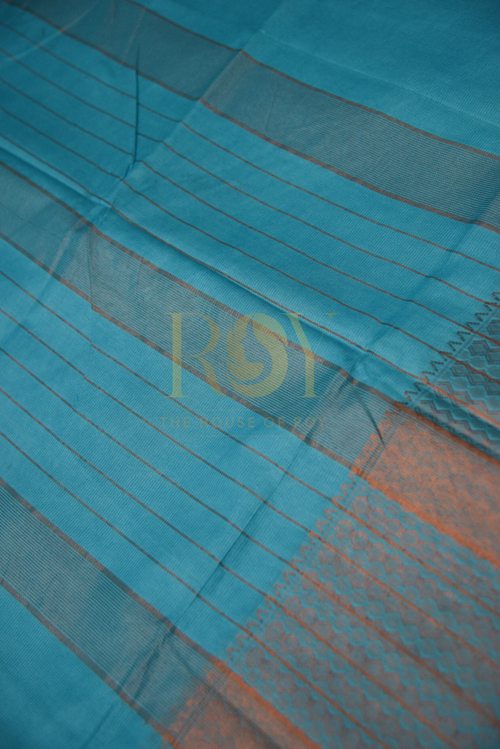 Blue Silk Cotton Saree