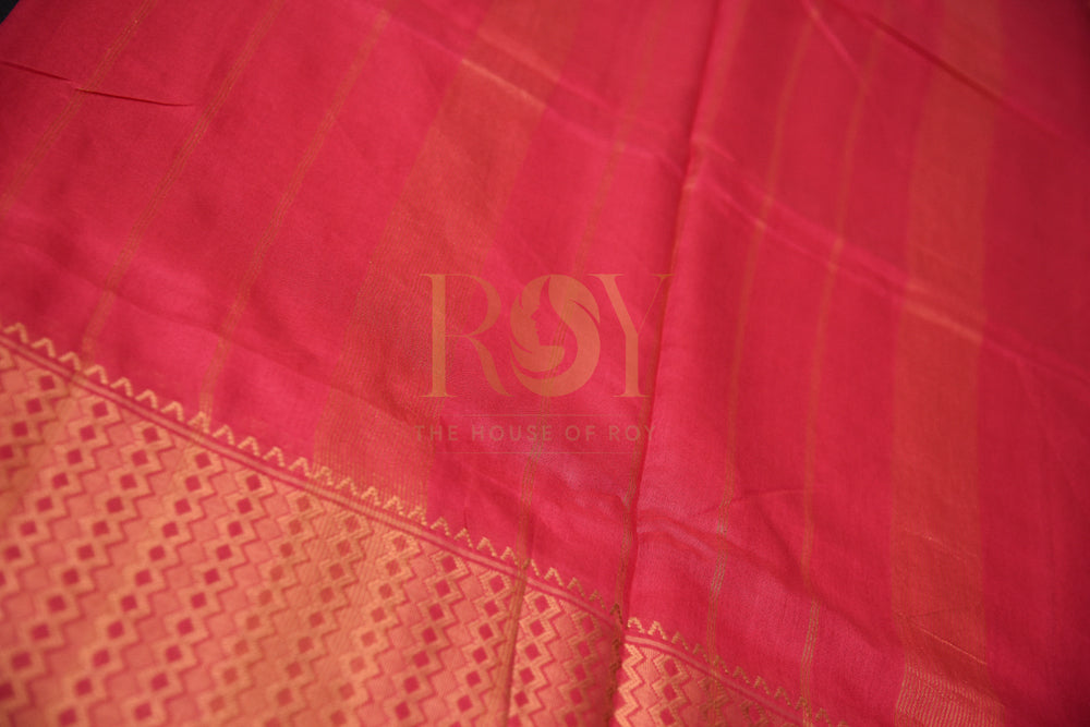 Pink Silk Cotton Saree