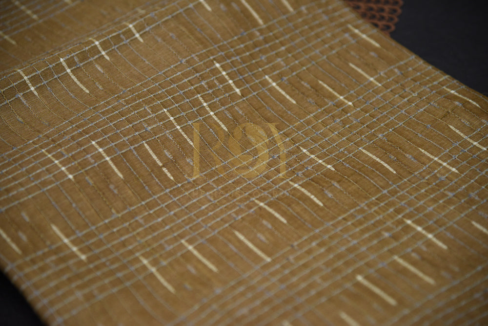 Tussar Silk Gold Saree