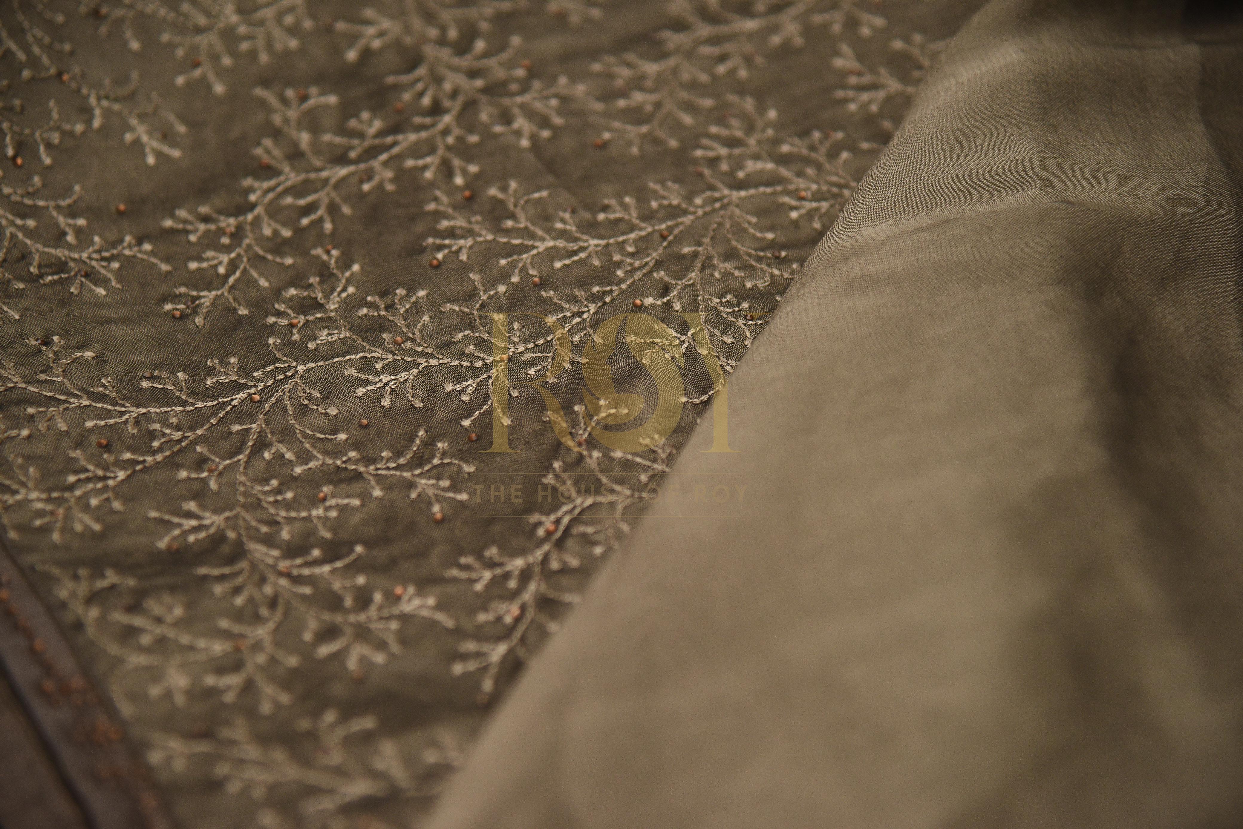 Vichithra Silk Embroidery Saree