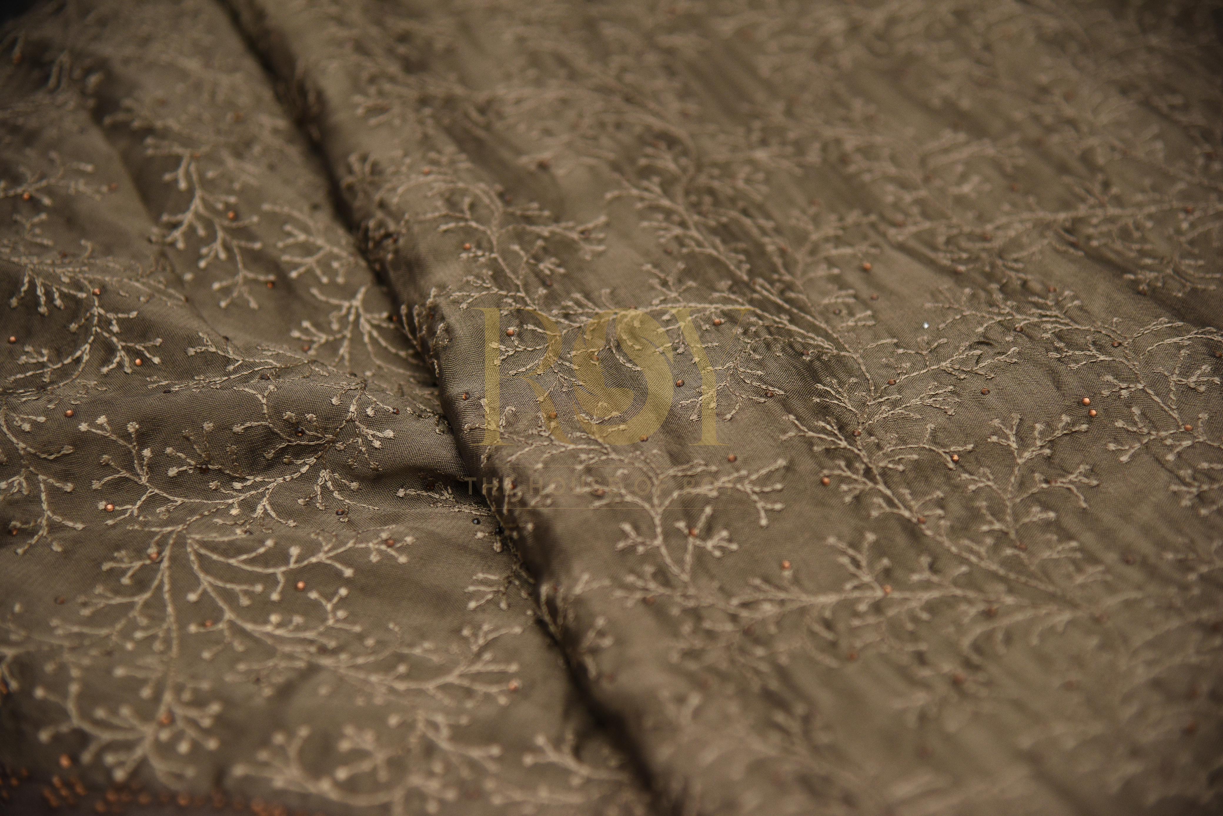 Vichithra Silk Embroidery Saree