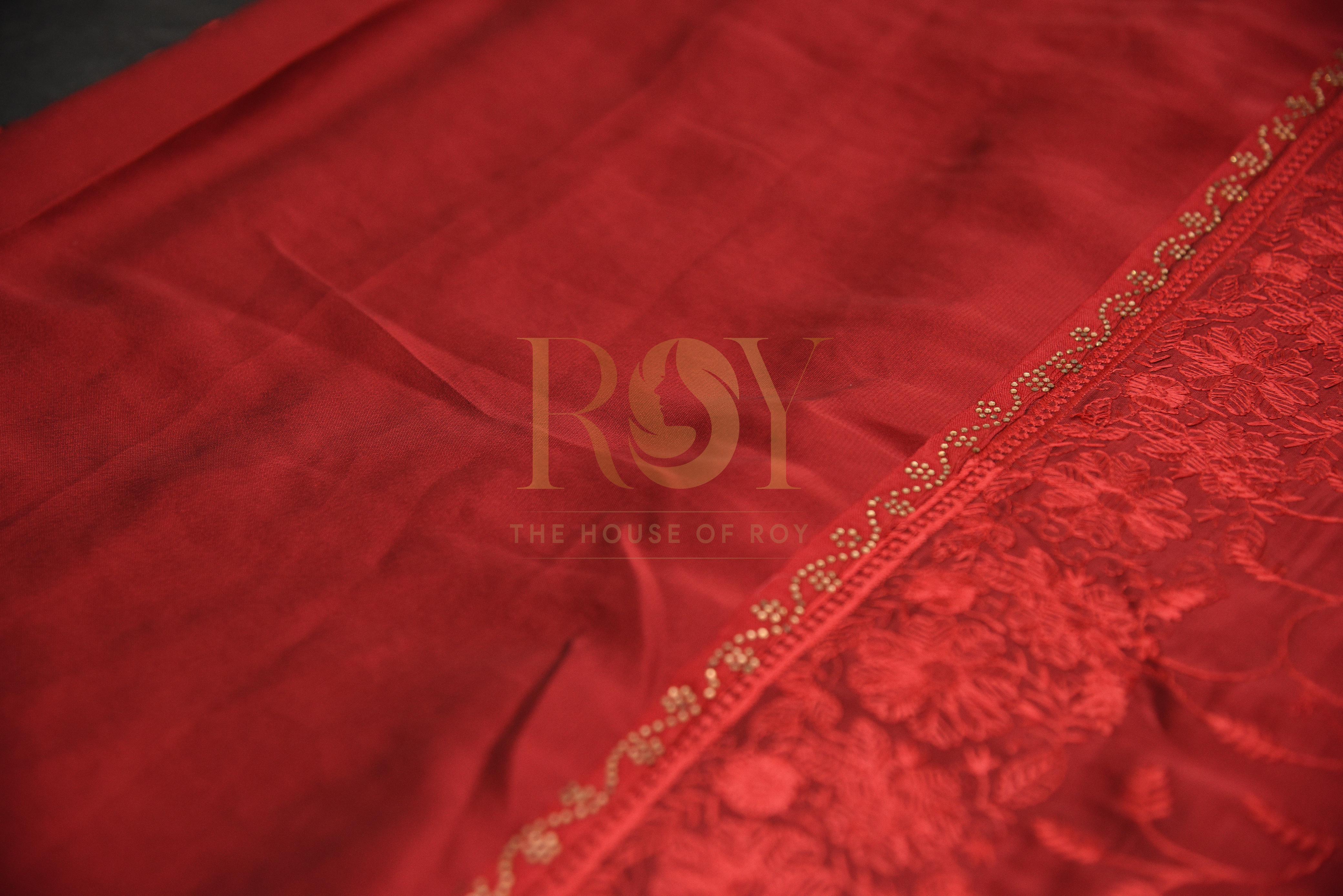 Vichithra Silk Embroidery Saree